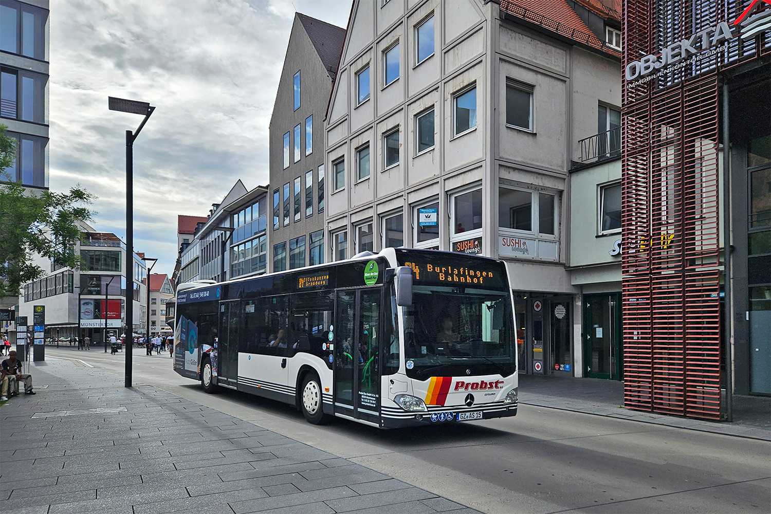 Бавария, Mercedes-Benz Citaro C2 hybrid № GZ-AS 15
