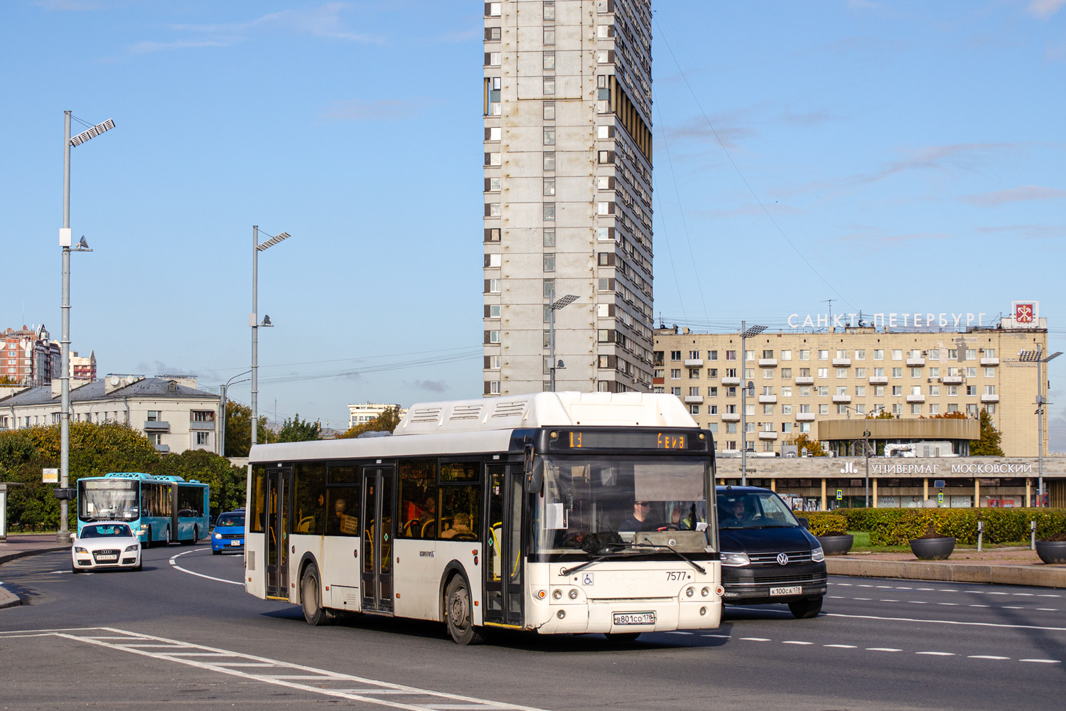 Санкт-Петербург, ЛиАЗ-5292.71 № 7577