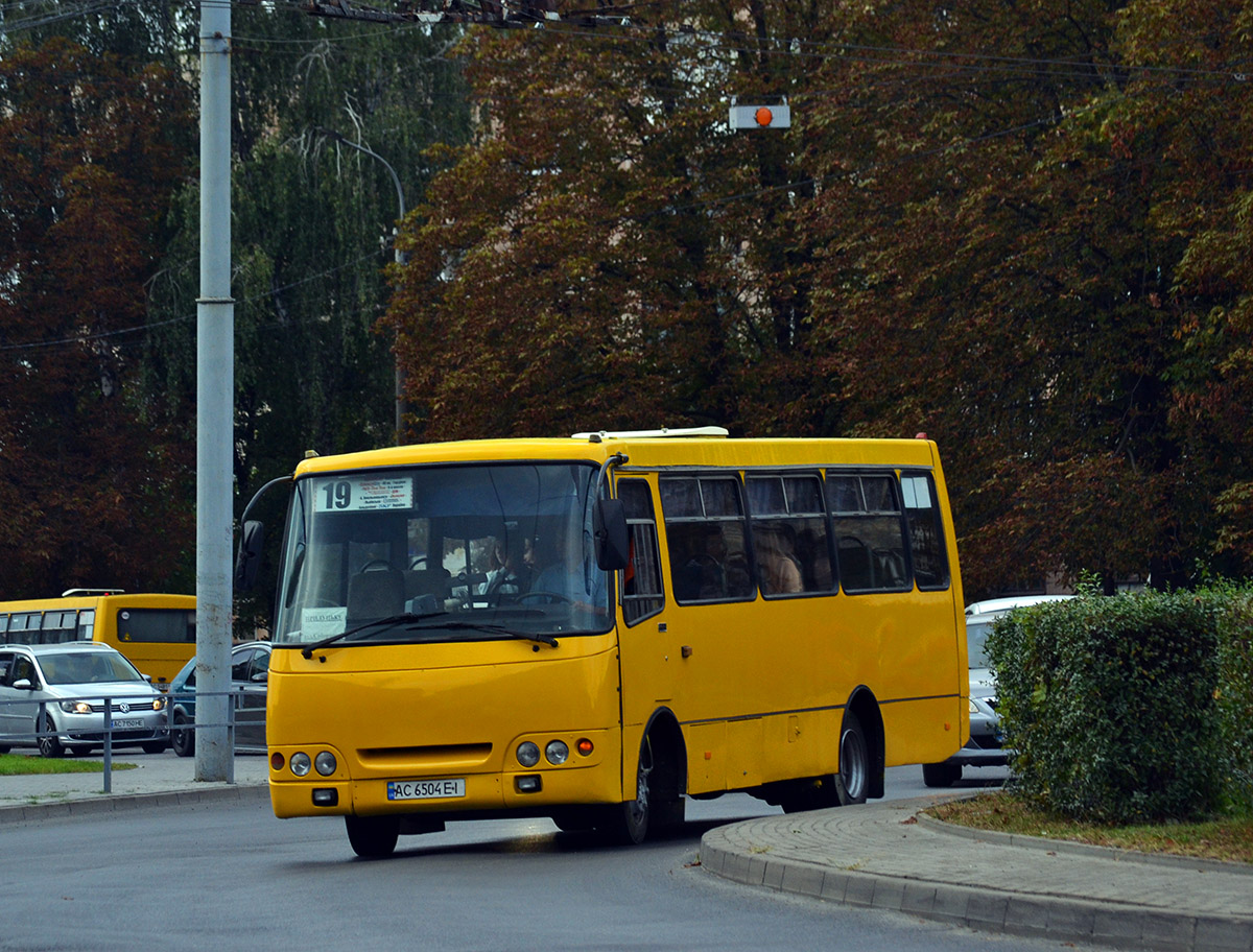 Волынская область, Богдан А09202 № AC 6504 EI