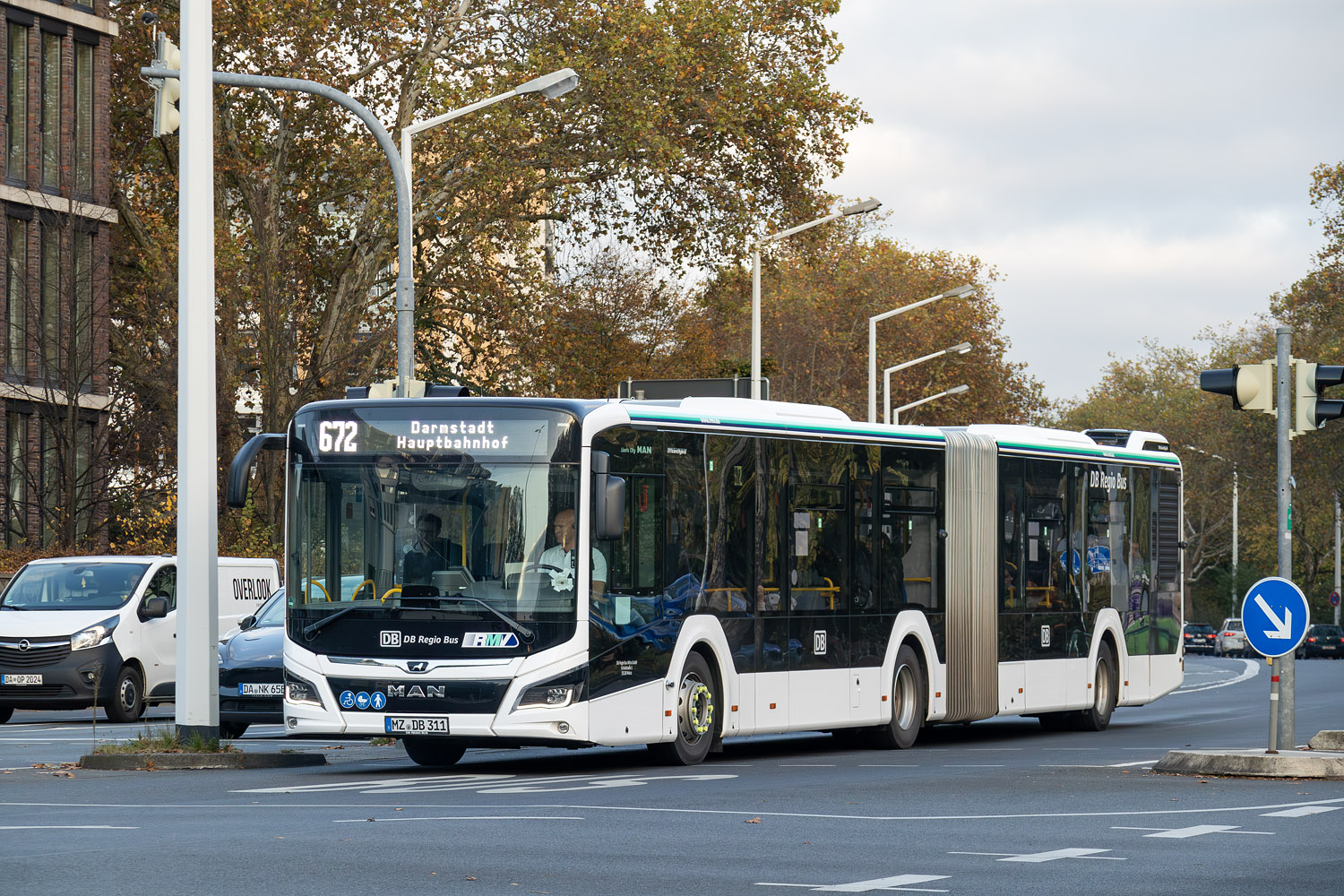 Рейнланд-Пфальц, MAN 18C Lion's City 18 NG360 EfficientHybrid № MZ-DB 311