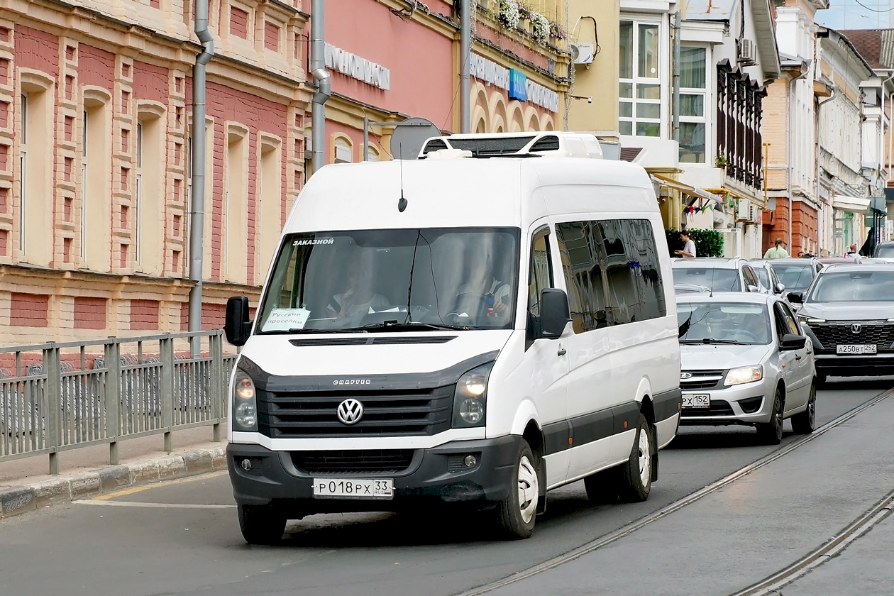 Владимирская область, Луидор-223702 (Volkswagen Crafter) № Р 018 РХ 33