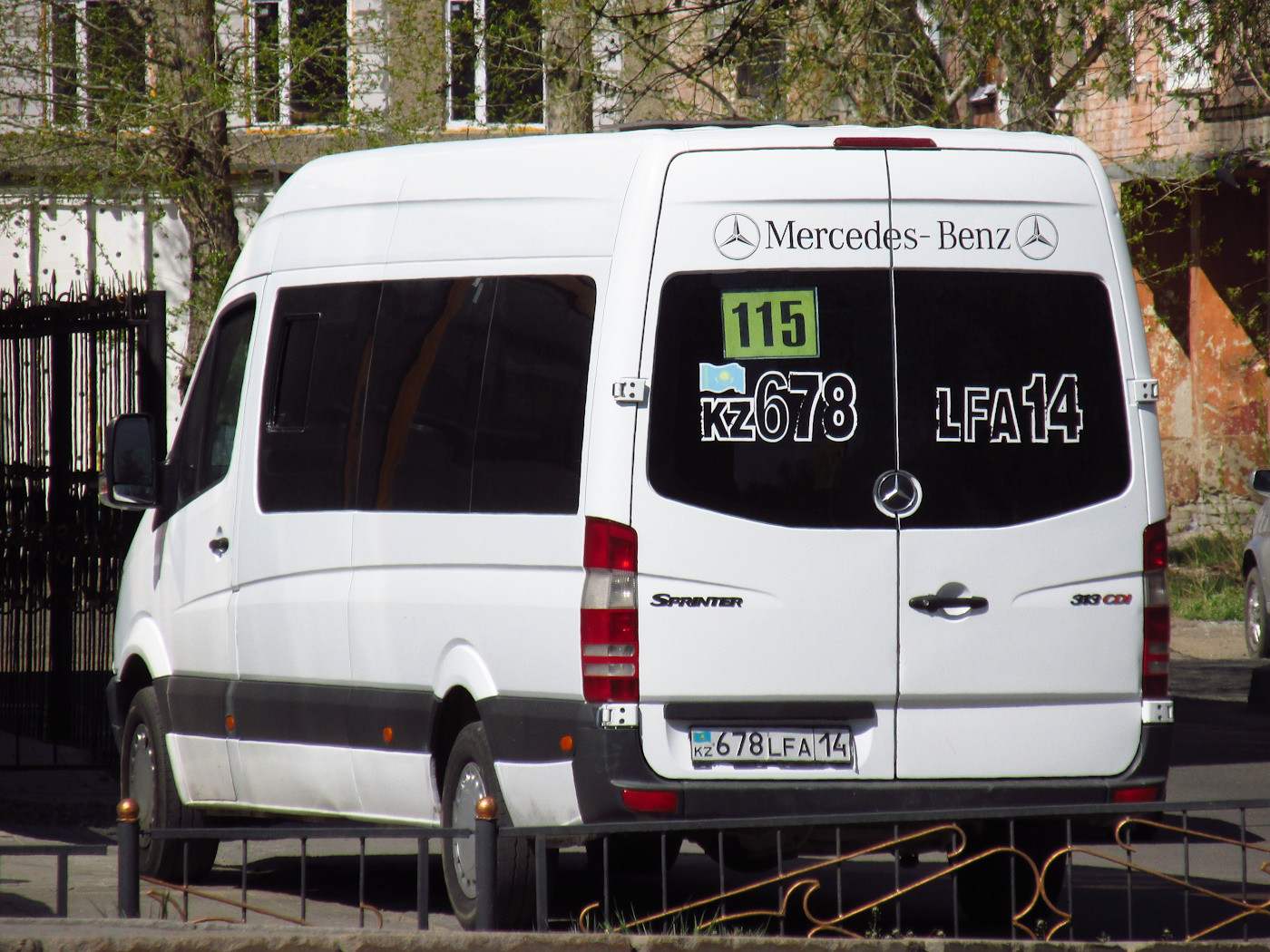 Павлодарская область, Mercedes-Benz Sprinter W906 313CDI № 678 LFA 14