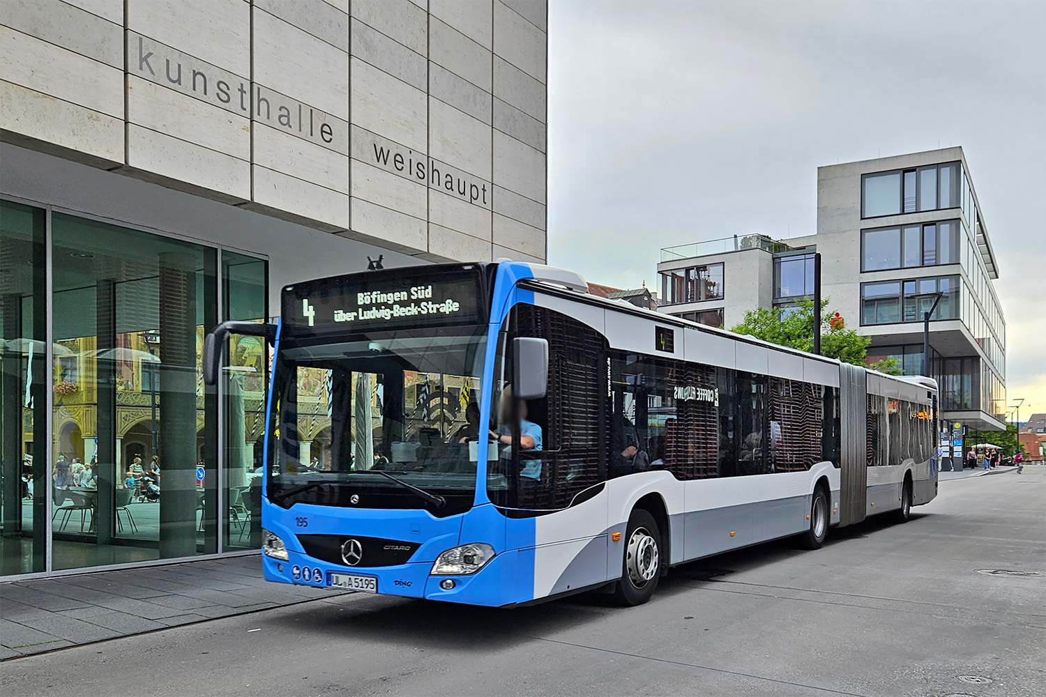 Баден-Вюртемберг, Mercedes-Benz Citaro C2 G hybrid № 195