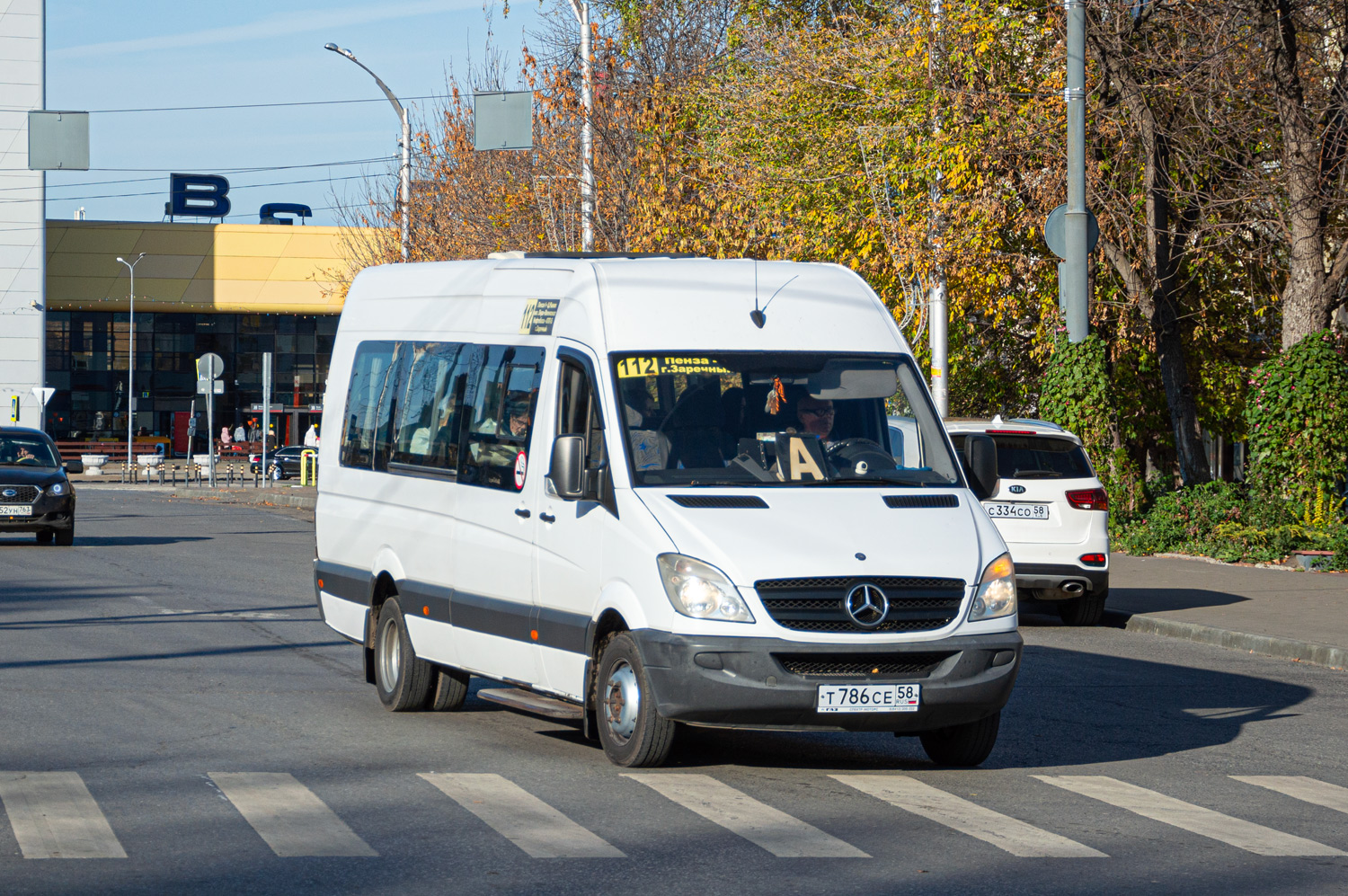 Пензенская область, Луидор-22360C (MB Sprinter) № Т 786 СЕ 58