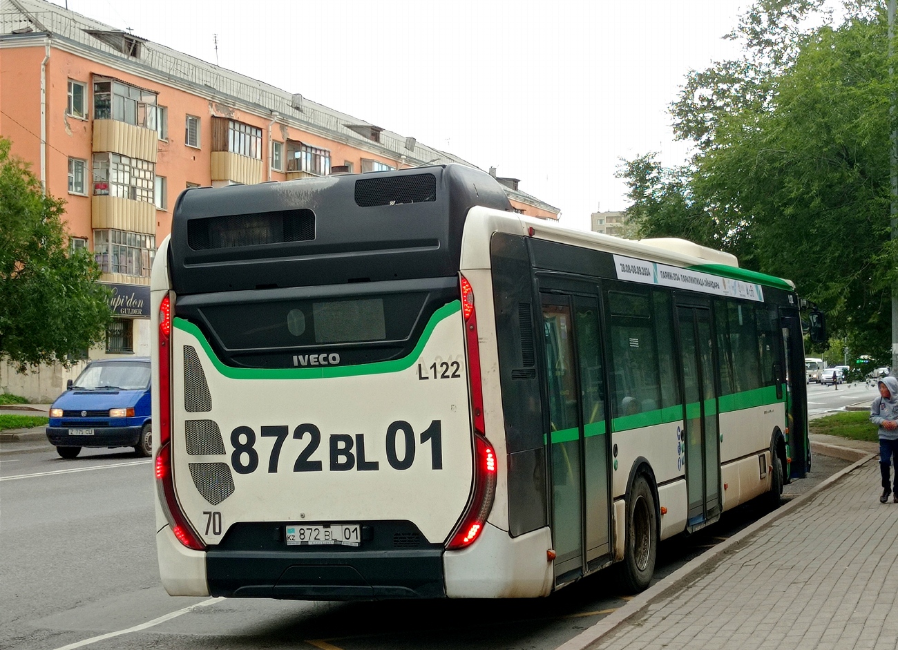 Астана, IVECO Urbanway 12M (СарыаркаАвтоПром) № L122