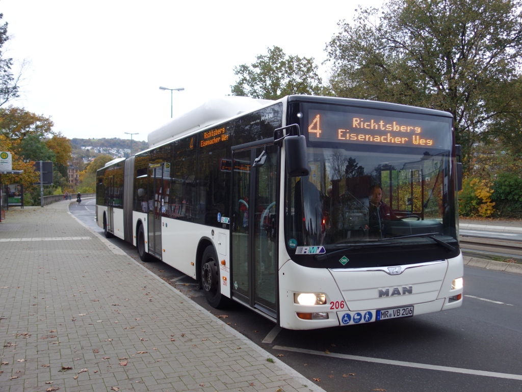 Гессен, MAN A23 Lion's City G NG313 CNG № 206