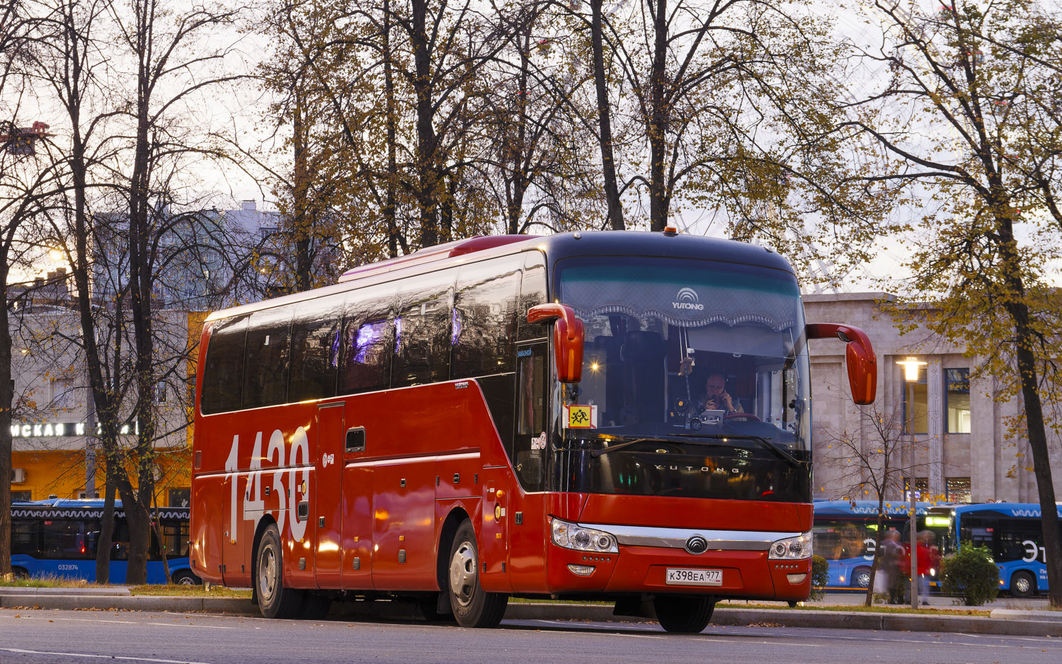 Москва, Yutong ZK6122H9 № К 398 ЕА 977