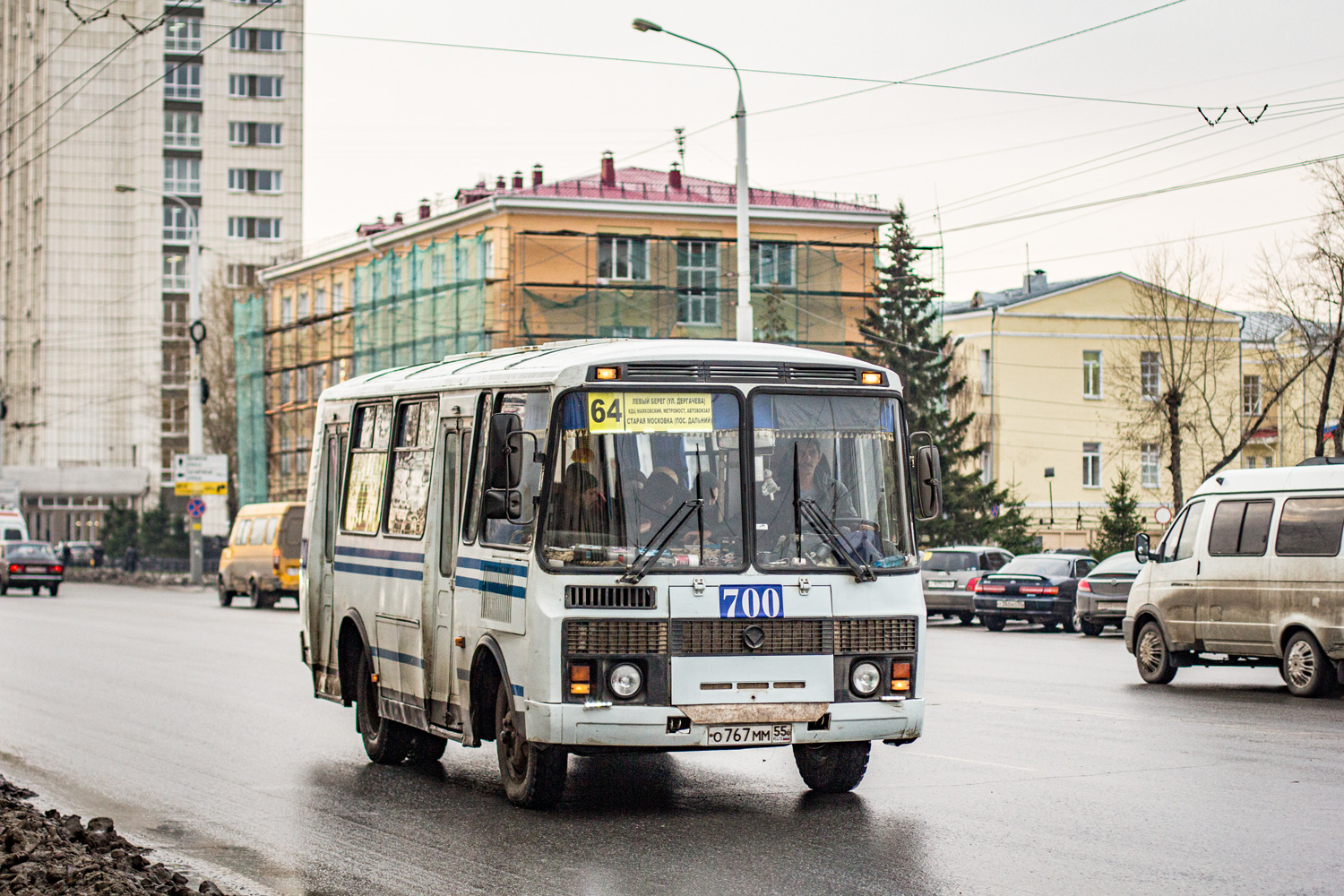 Omsk region, PAZ-32051-110 Nr. 700