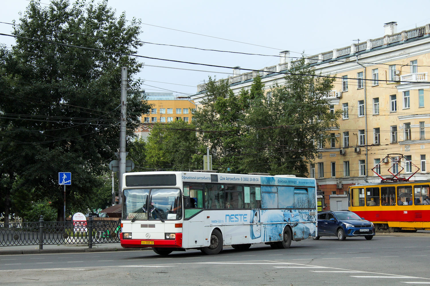 Алтайский край, Mercedes-Benz O405 № АН 558 22