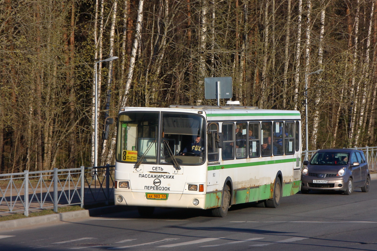 Ленинградская область, ЛиАЗ-5256.26 № 983