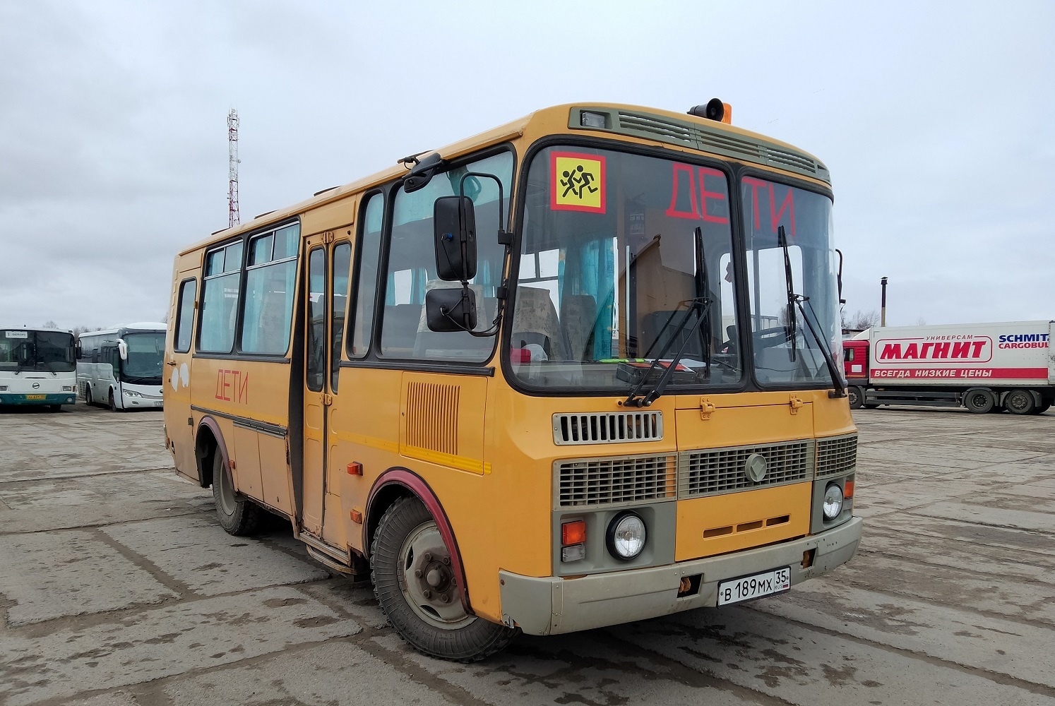 Вологодская область, ПАЗ-32053-70 № В 189 МХ 35