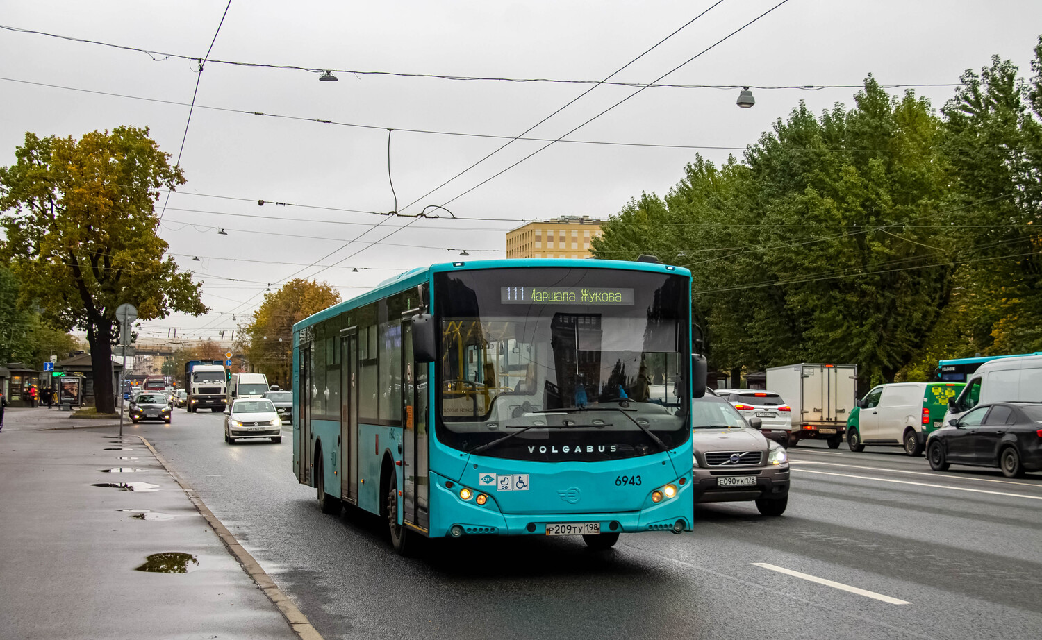 Санкт-Петербург, Volgabus-5270.G4 (LNG) № 6943