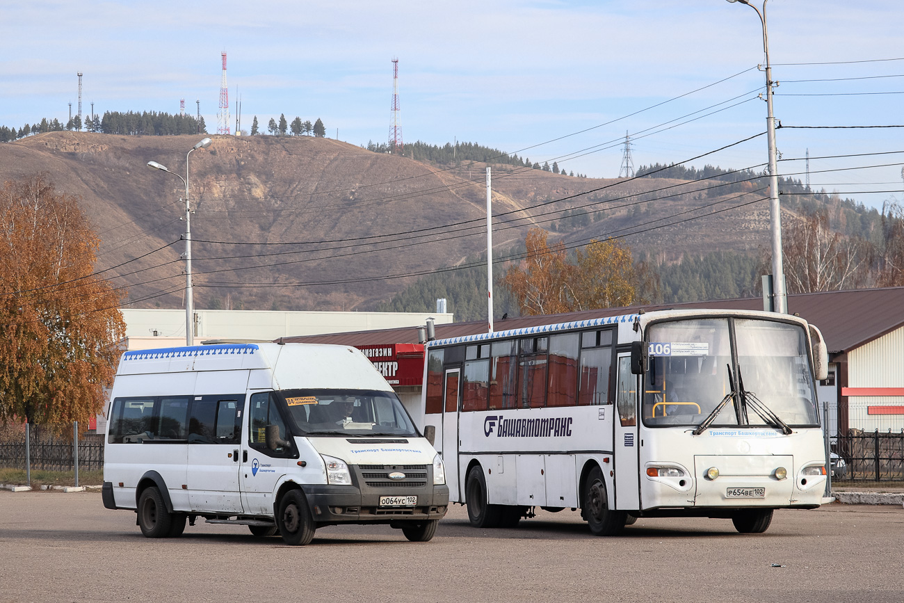 Башкортостан, Нижегородец-222702 (Ford Transit) № О 064 УС 102