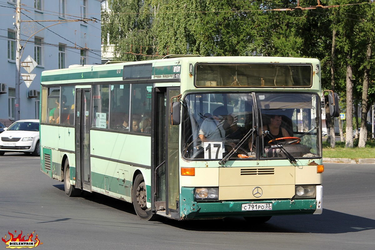 Владимирская область, Mercedes-Benz O405 № С 791 РО 33