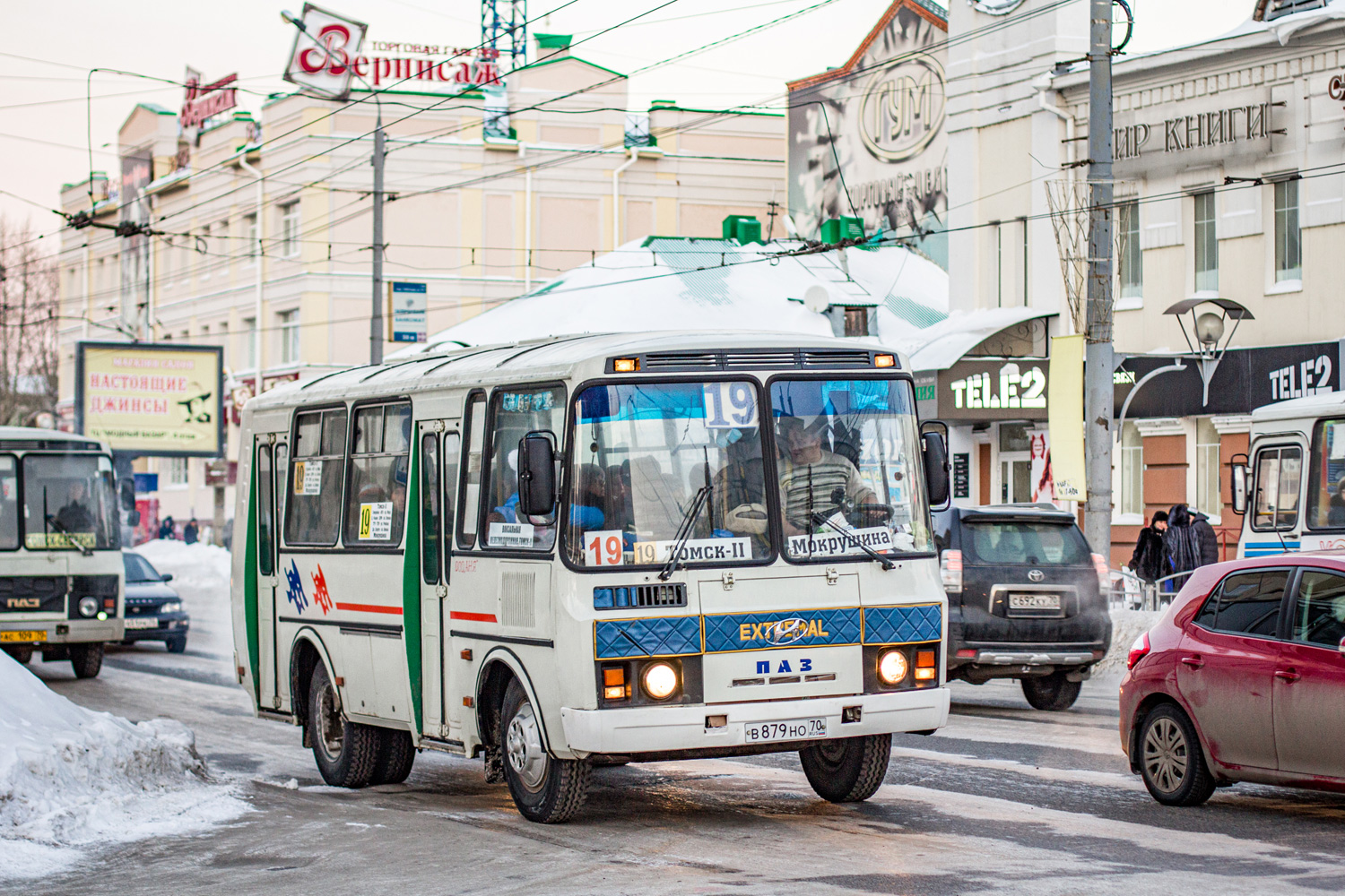 Томская область, ПАЗ-32054 № В 879 НО 70