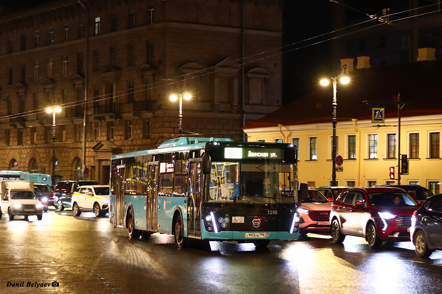 Санкт-Петербург, ЛиАЗ-5292.65 № 7250