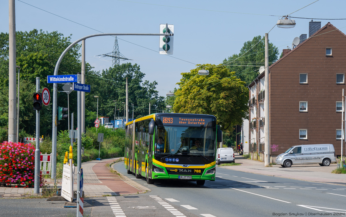 Северный Рейн-Вестфалия, MAN 18C Lion's City 18 NG330 EfficientHybrid № 768