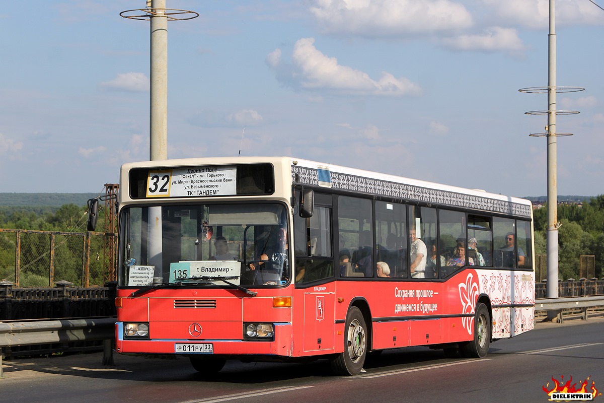 Владимирская область, Mercedes-Benz O405N2 № Р 011 РУ 33