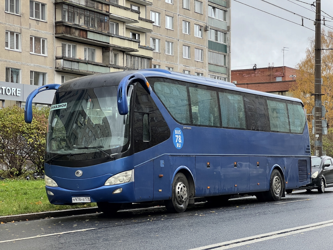 Санкт-Петербург, Yutong ZK6129H № В 978 УЕ 178