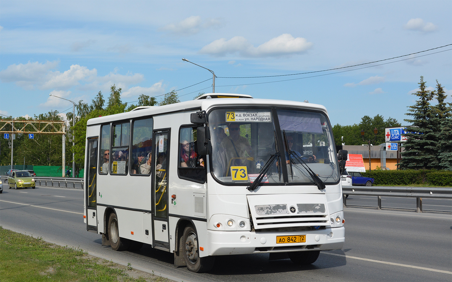 Тюменская область, ПАЗ-320302-22 № АО 842 72