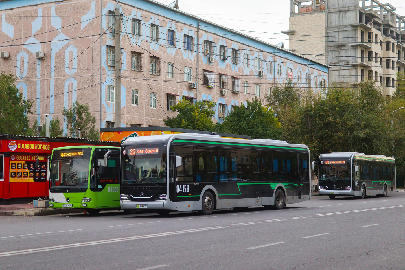 Узбекистан, Yutong ZK6126BEVG № 04158