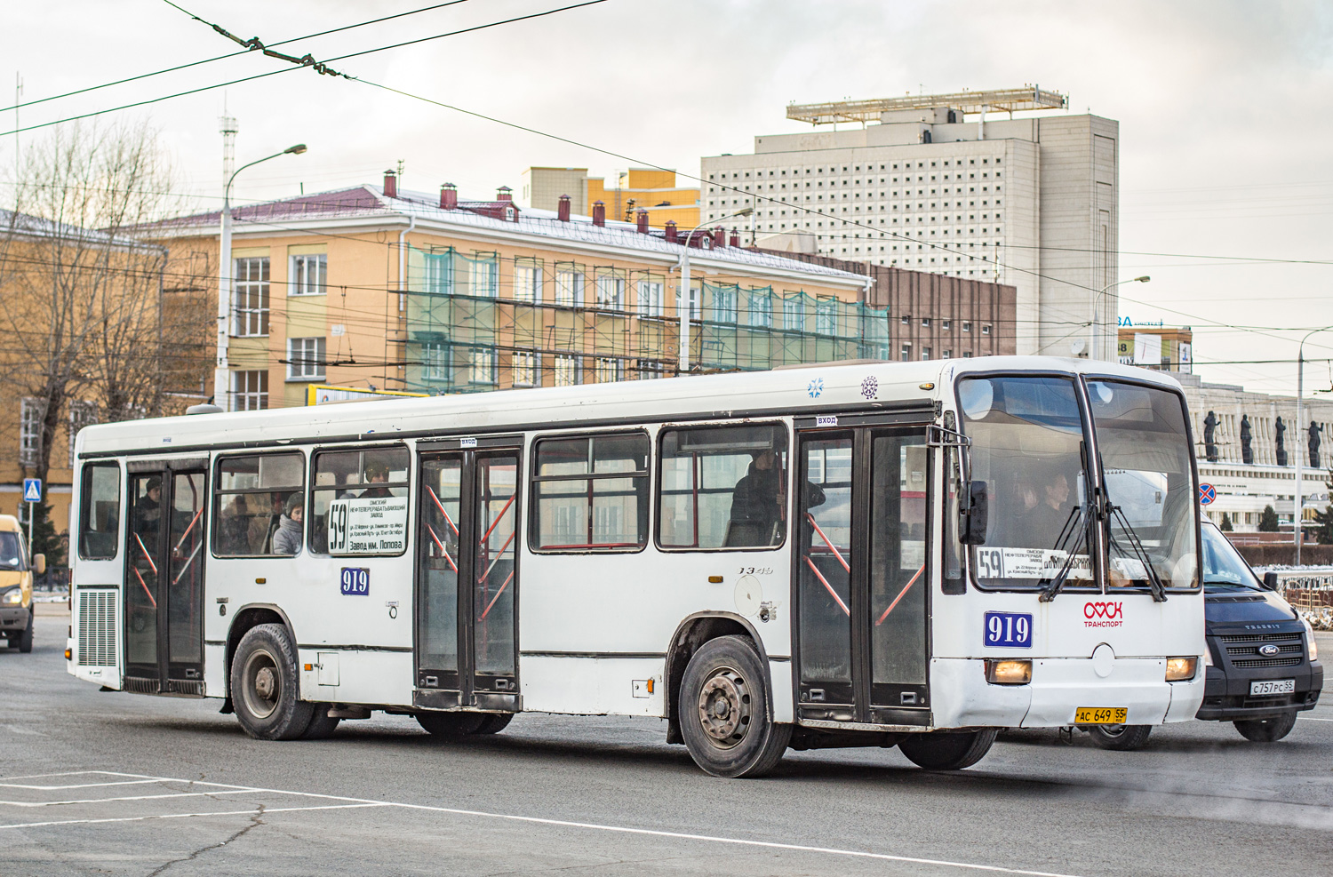 Омская область, Mercedes-Benz O345 № 919