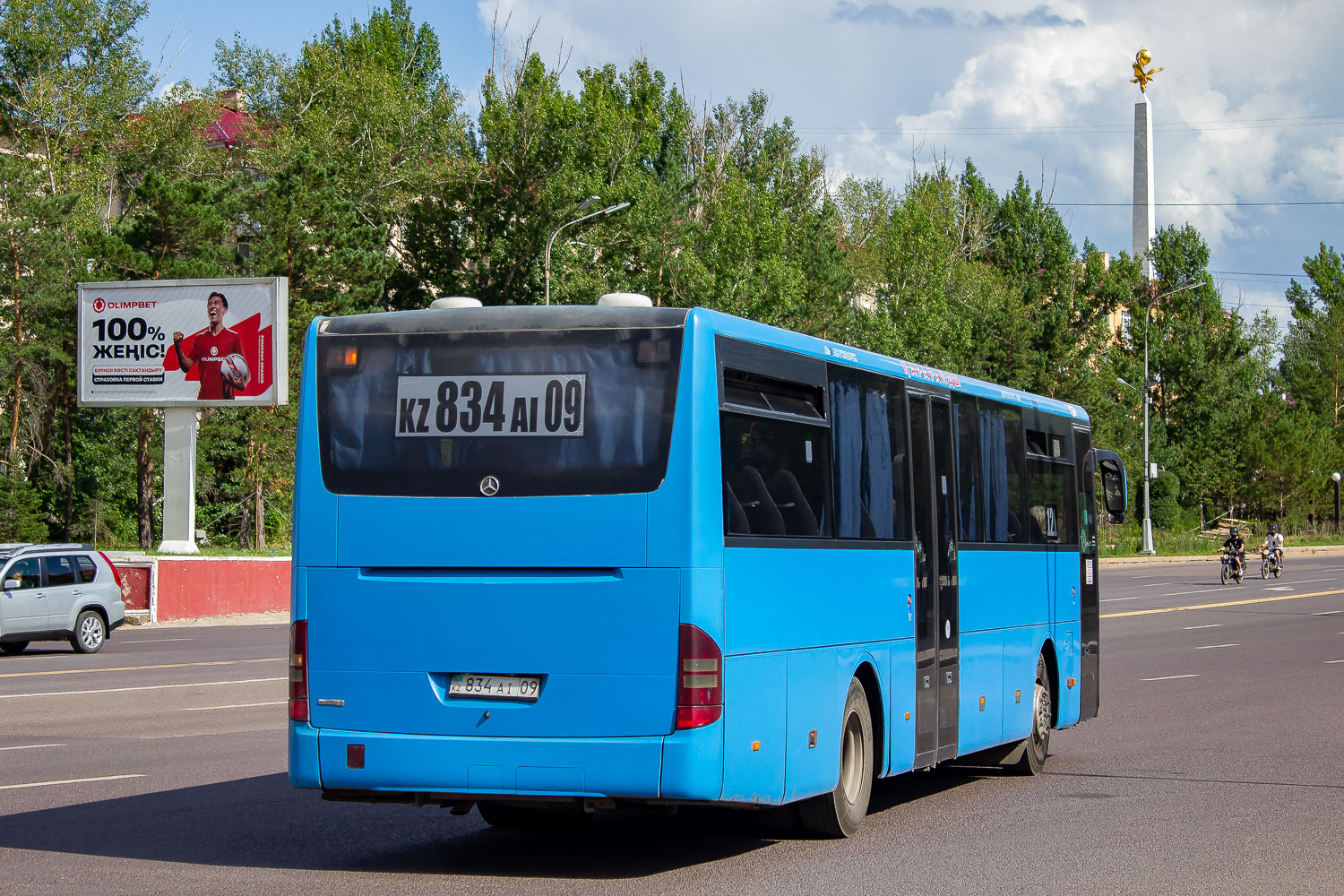 Карагандинская область, Mercedes-Benz Intouro II № 834 AI 09