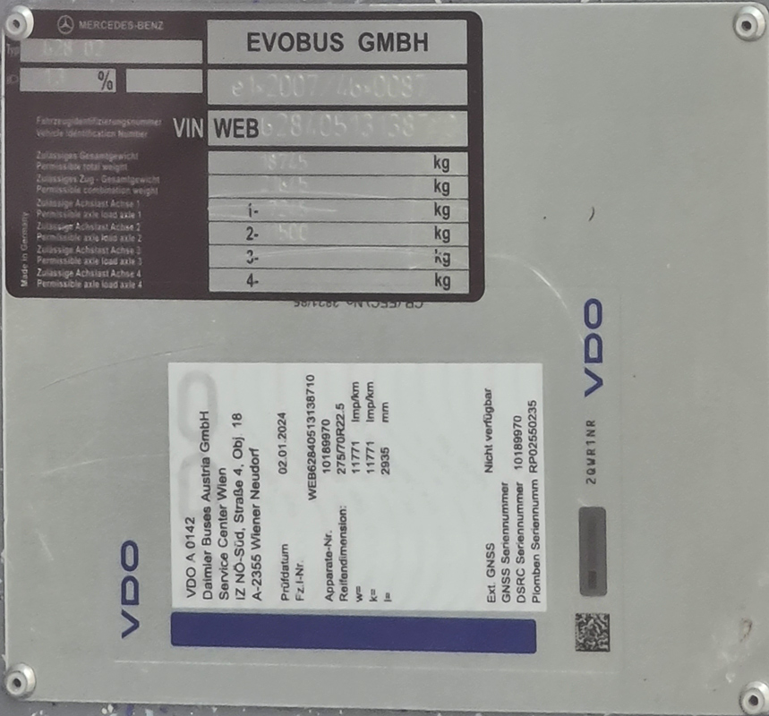 Австрия, Mercedes-Benz Citaro C2 K № 1037