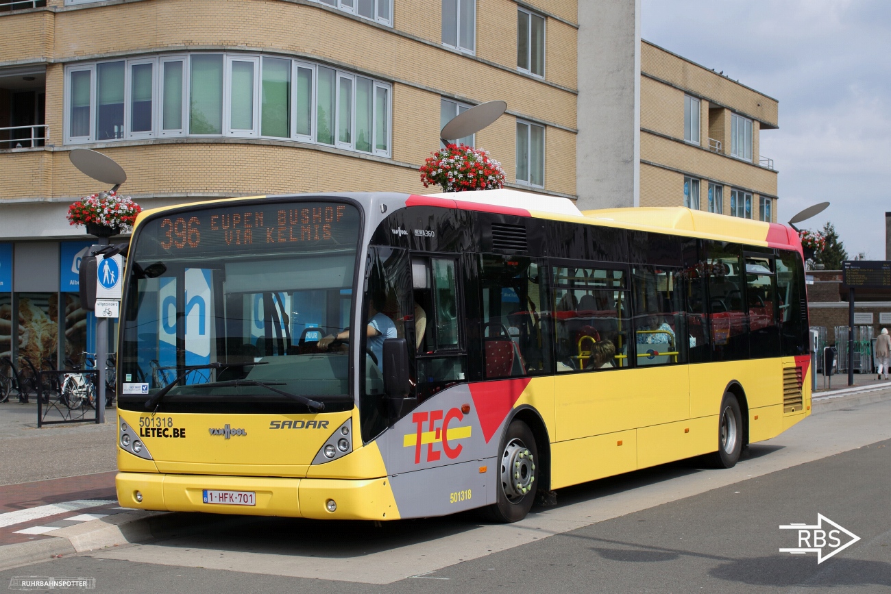 Бельгия, Van Hool New A360 Hyb № 14011