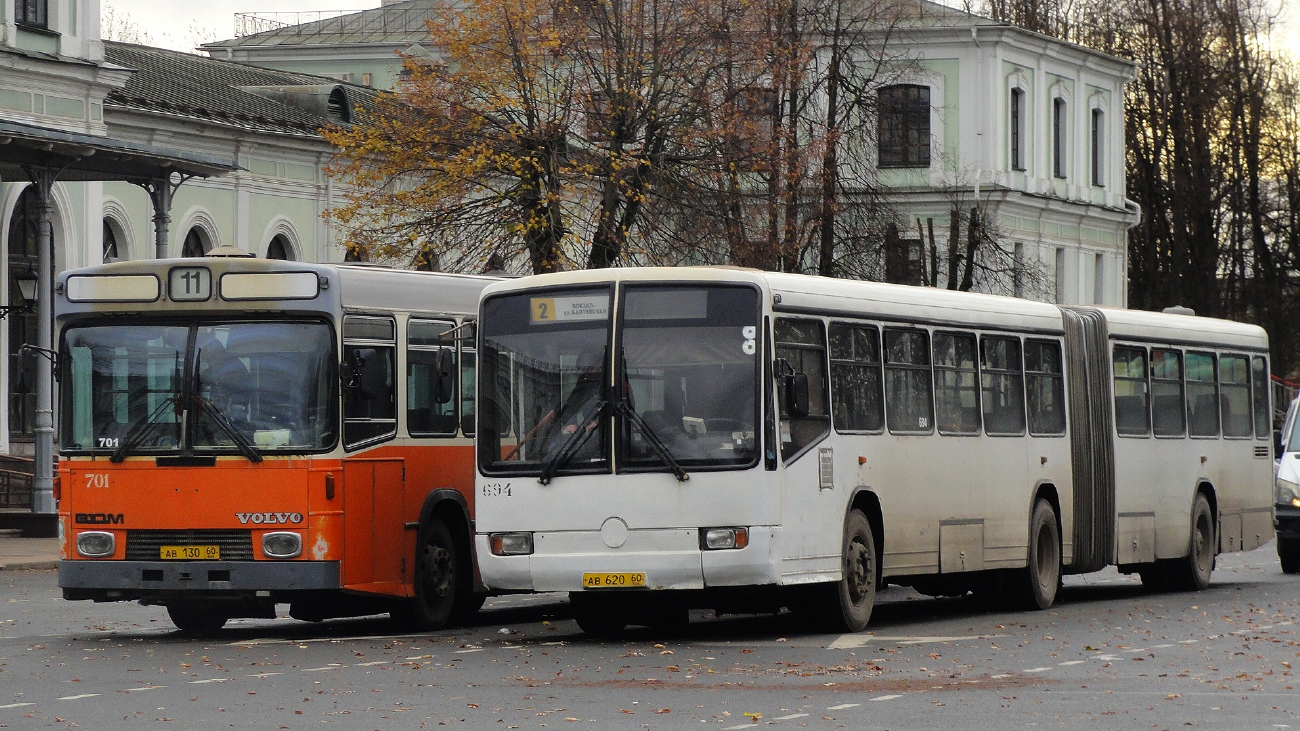 Псковская область, Mercedes-Benz O345G № 694