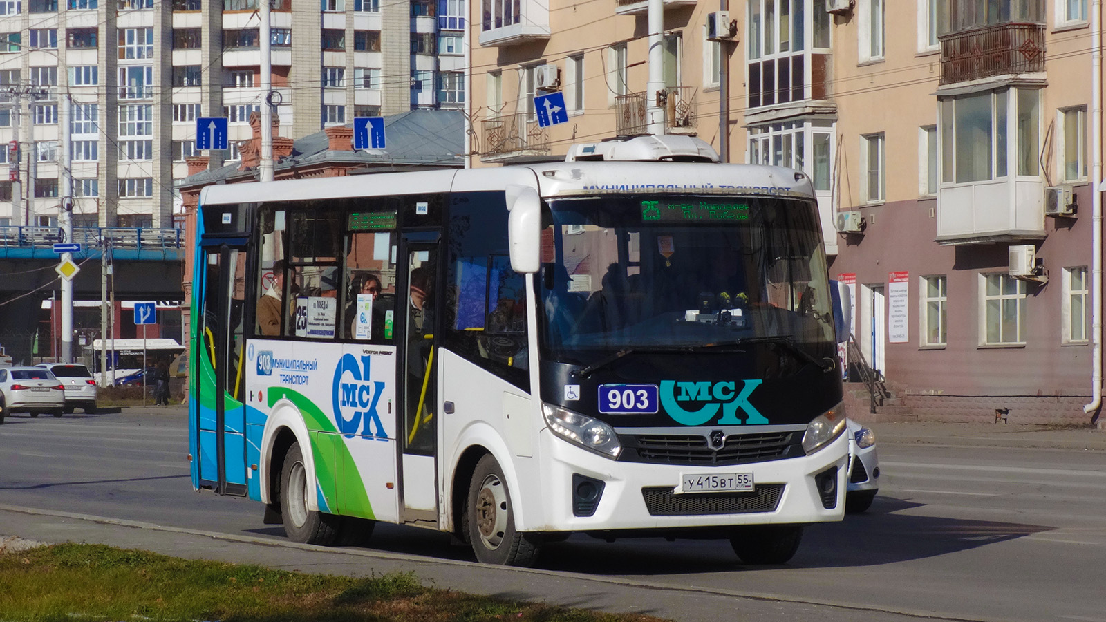 Omsk region, PAZ-320435-04 "Vector Next" # 903