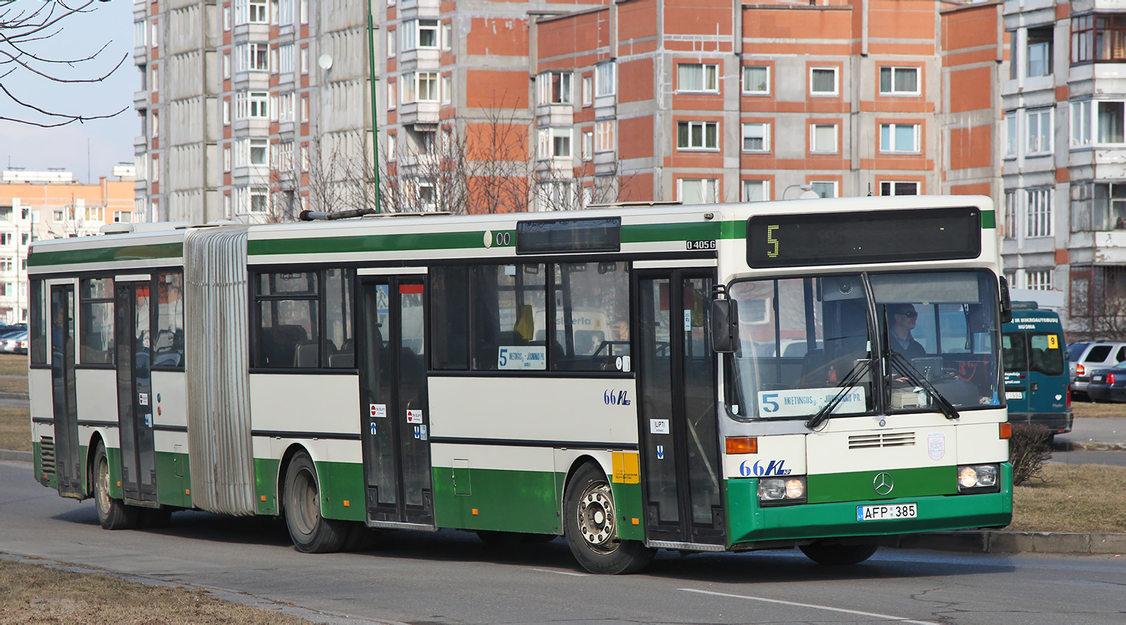 Литва, Mercedes-Benz O405G № 66