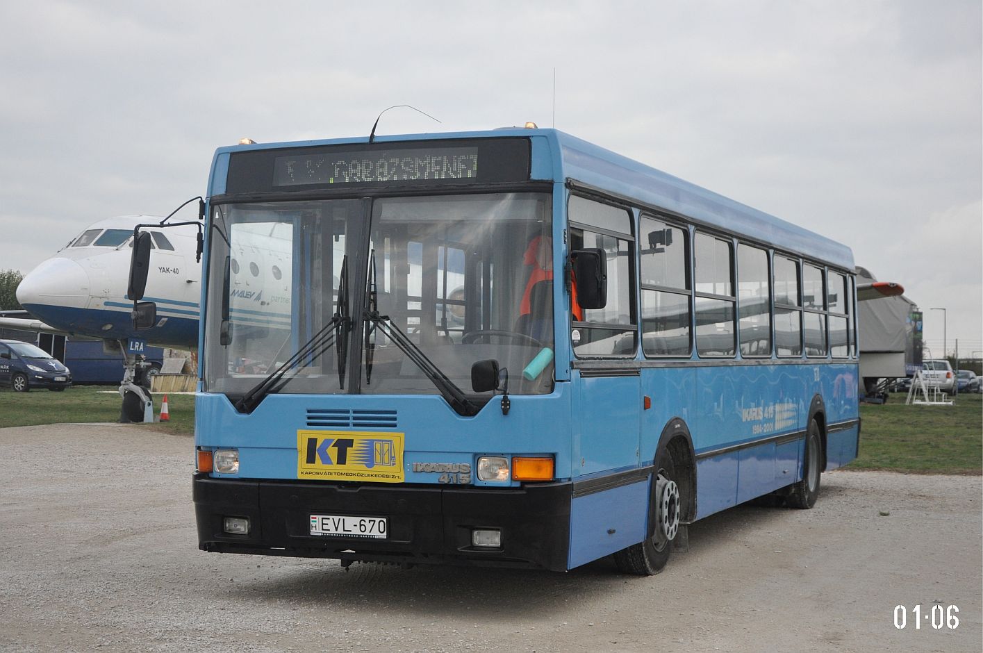 Венгрия, Ikarus 415.25 № EVL-670; Венгрия — VI. Ikarus Találkozó, Aeropark (2024)