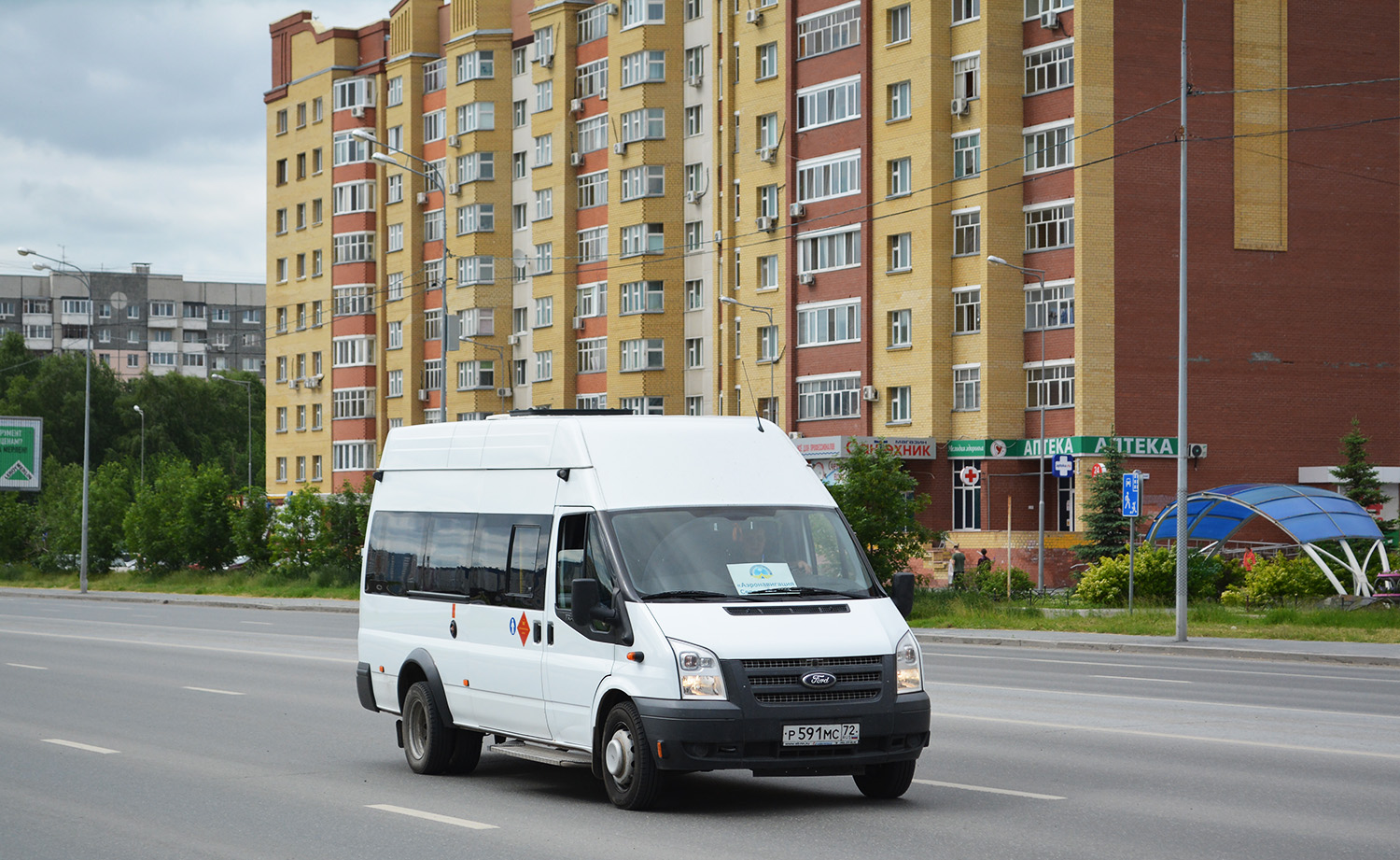Тюменская область, Нижегородец-222709  (Ford Transit) № Р 591 МС 72