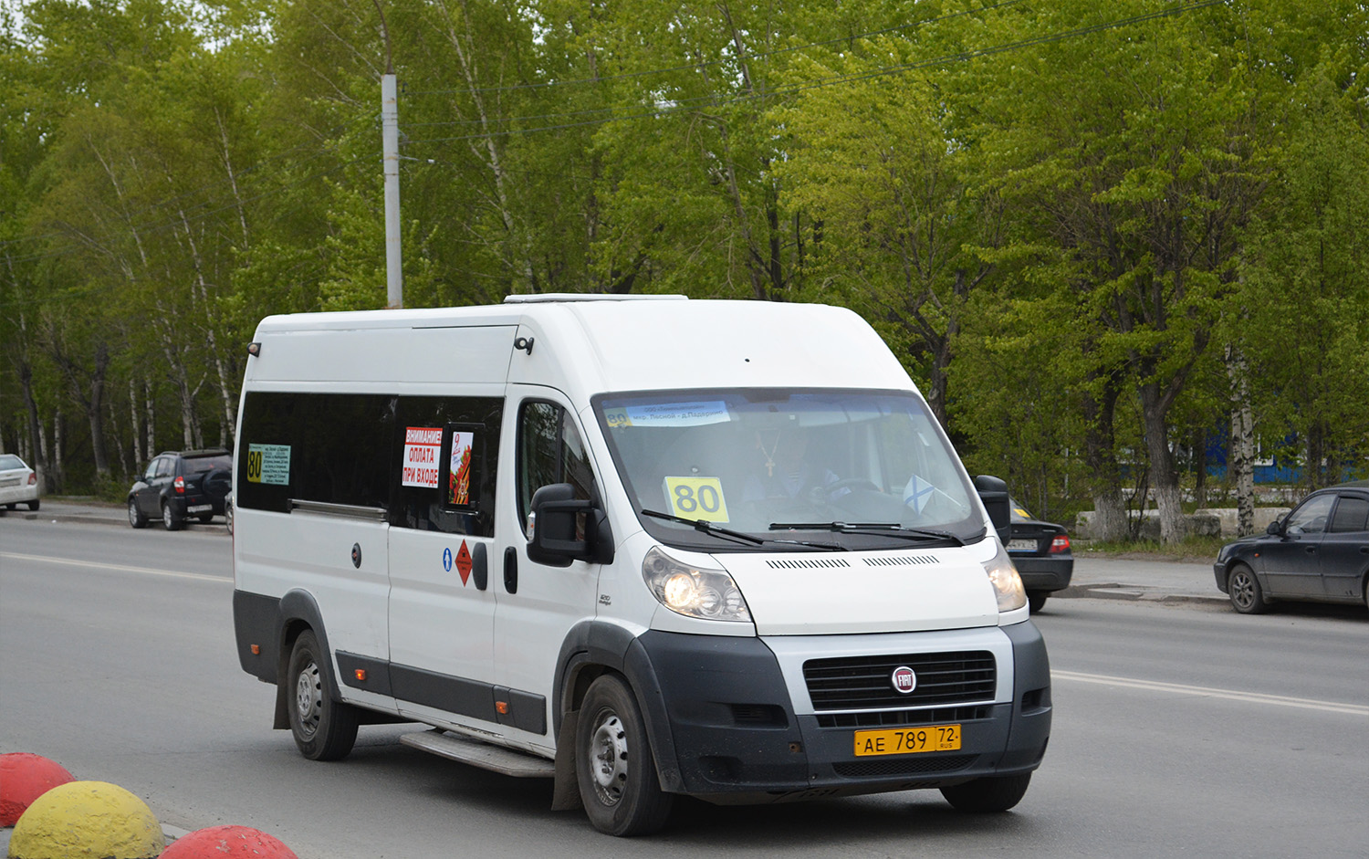 Тюменская область, Нижегородец-FST613 (FIAT Ducato) № АЕ 789 72