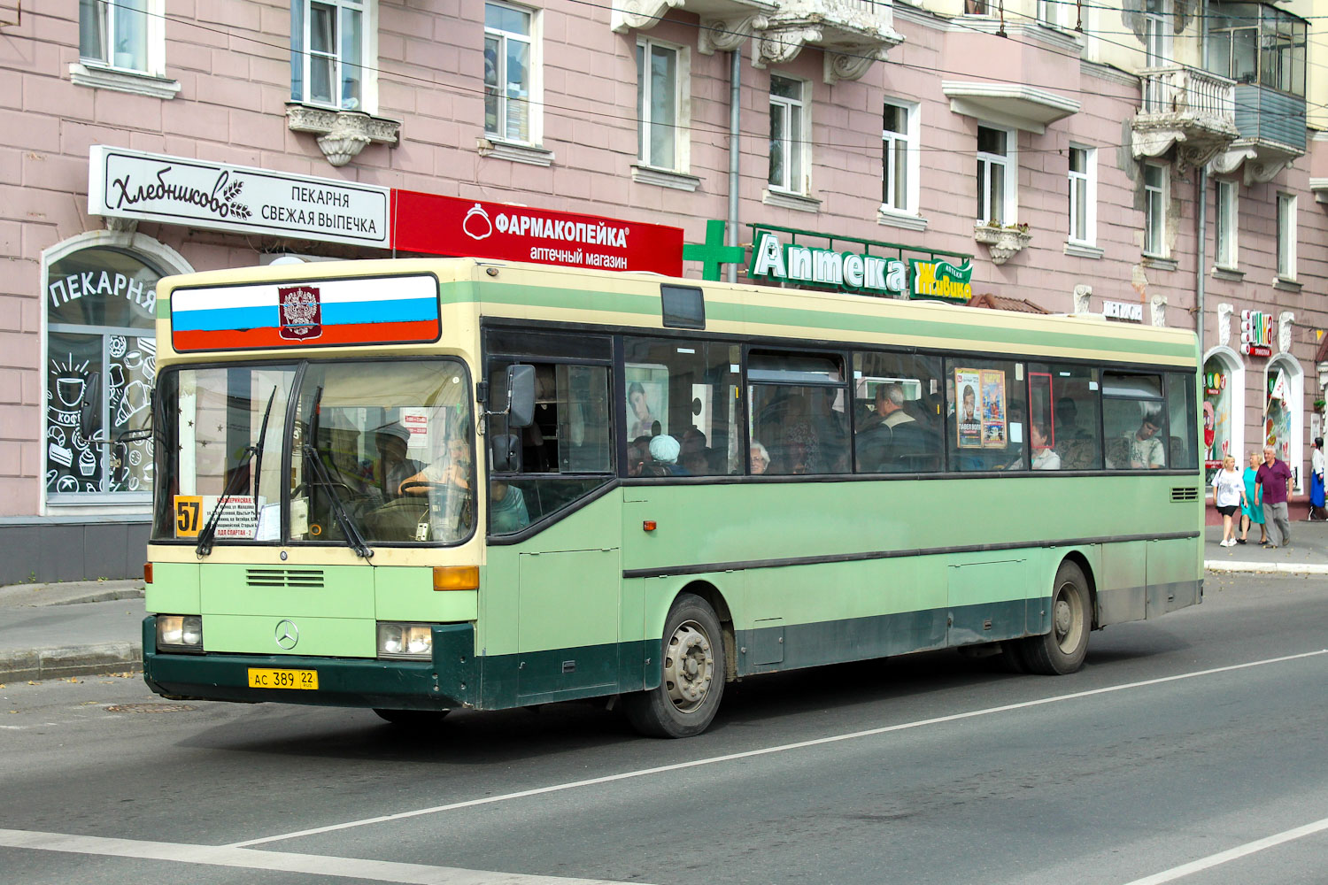 Алтайский край, Mercedes-Benz O405 № АС 389 22