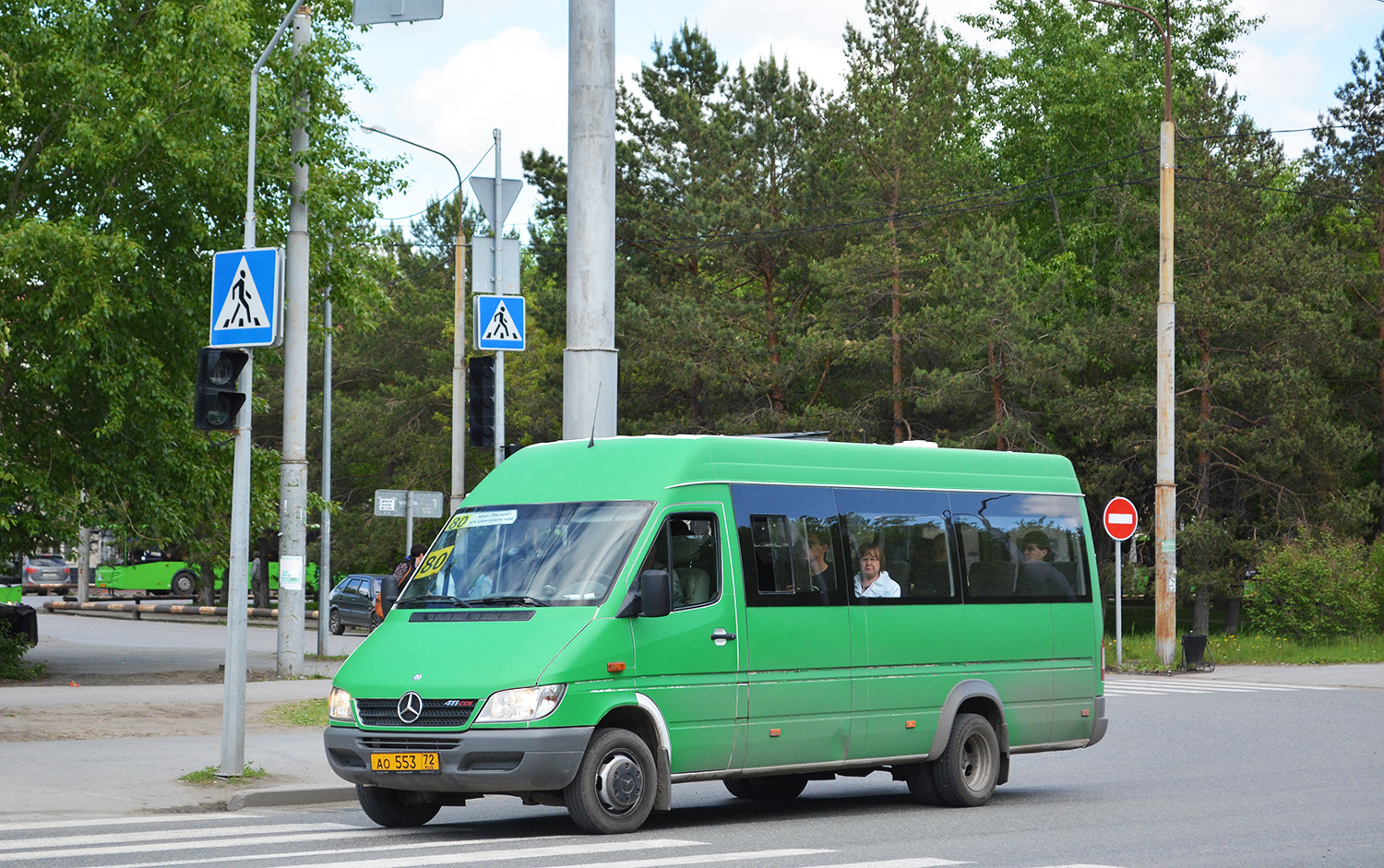 Тюменская область, Луидор-223203 (MB Sprinter Classic) № АО 553 72