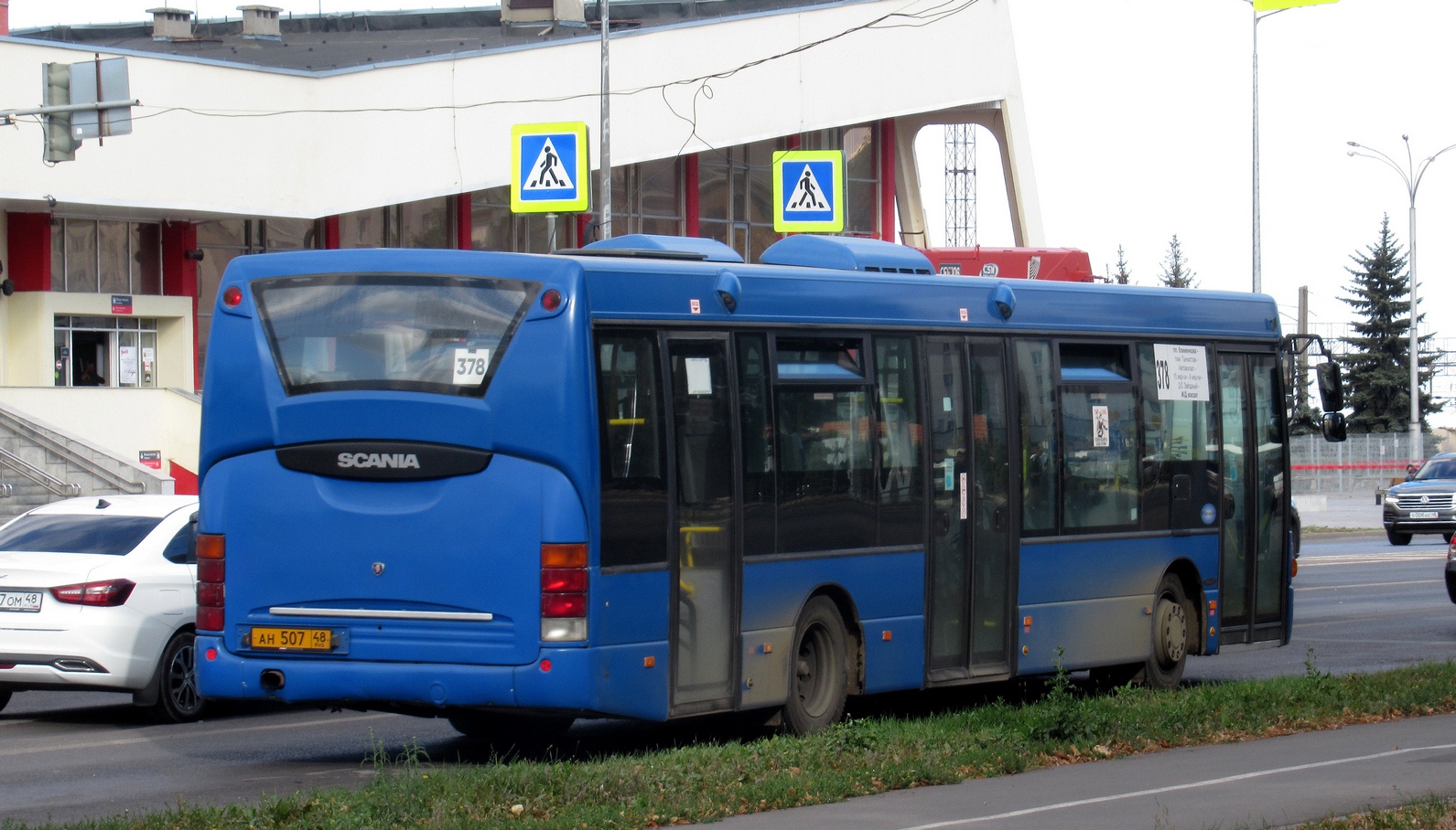 Липецкая область, Scania OmniLink I (Скания-Питер) № АН 507 48