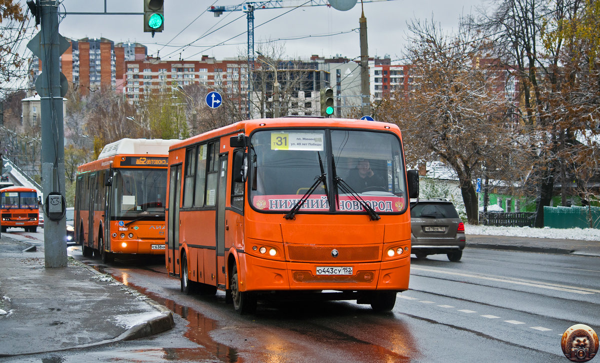 Нижегородская область, ПАЗ-320540-22 № М 454 ХЕ 152; Нижегородская область, ПАЗ-320414-05 "Вектор" № О 443 СУ 152