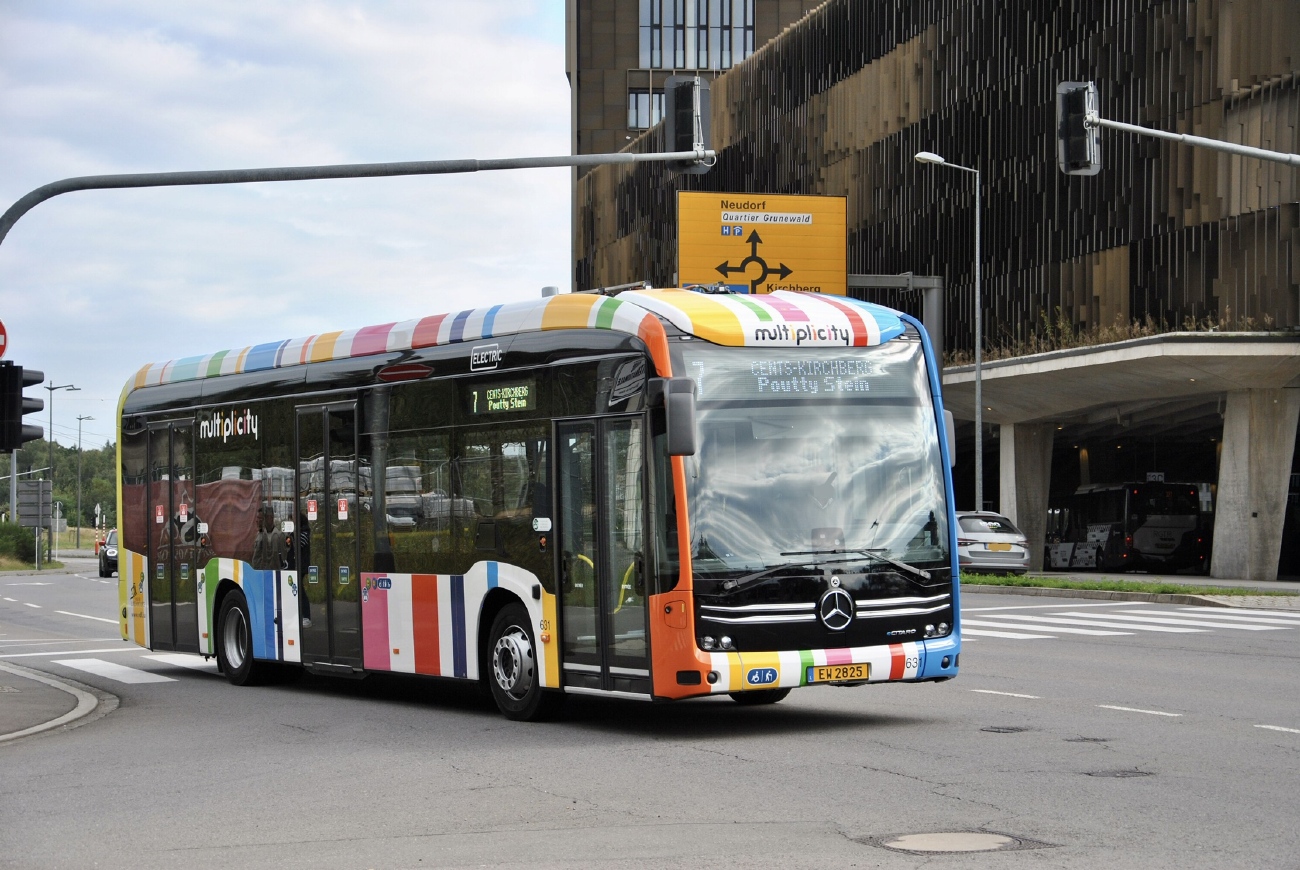 Люксембург, Mercedes-Benz eCitaro № 631