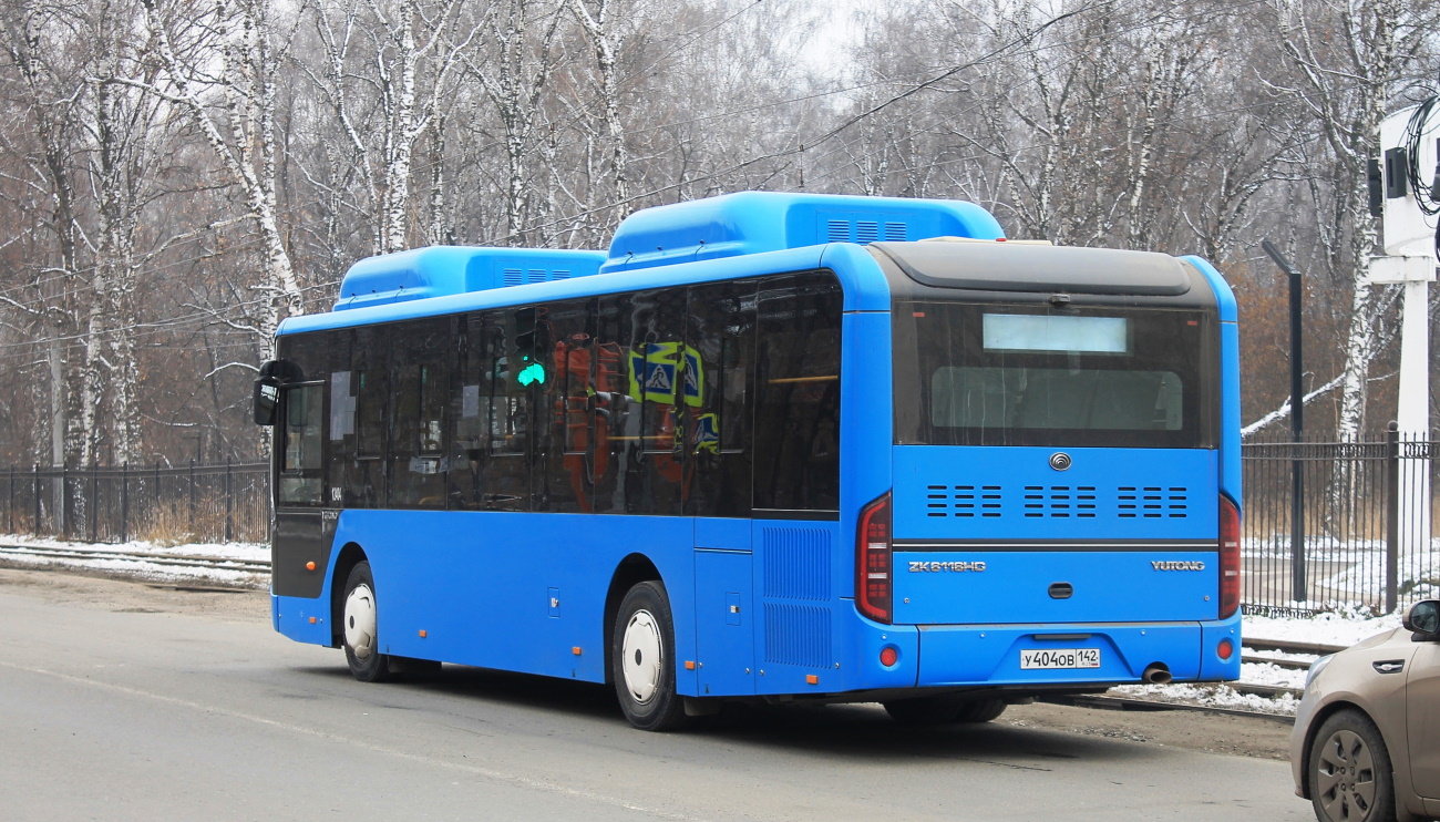 Кемеровская область - Кузбасс, Yutong ZK6116HG № 12404