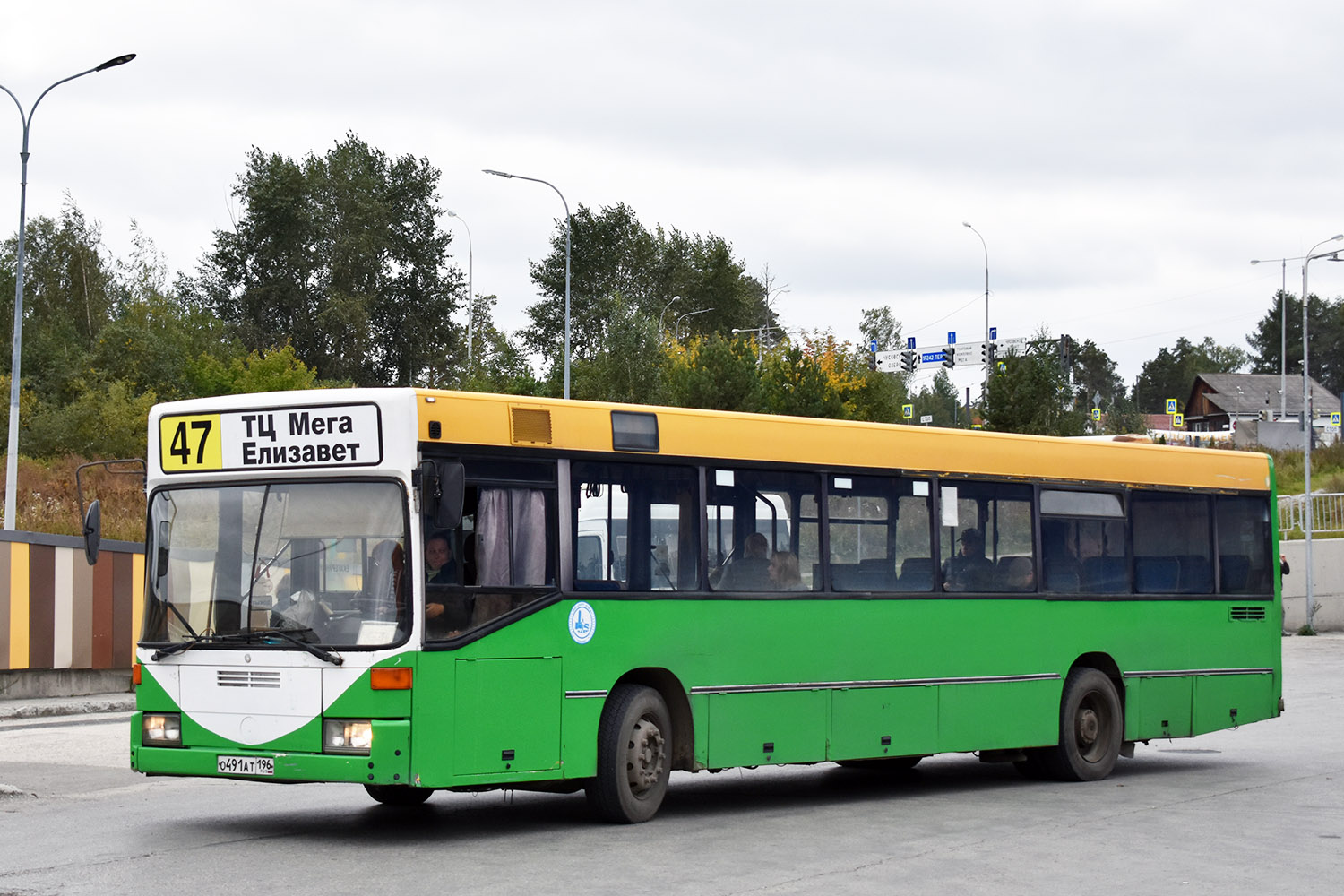 Свердловская область, Mercedes-Benz O405N № О 491 АТ 196