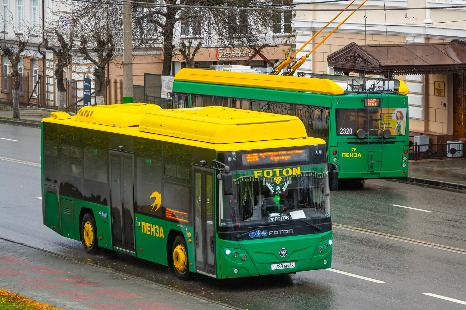 Пензенская область, Foton BJ6105C6MCD-1 № Т 789 АМ 58