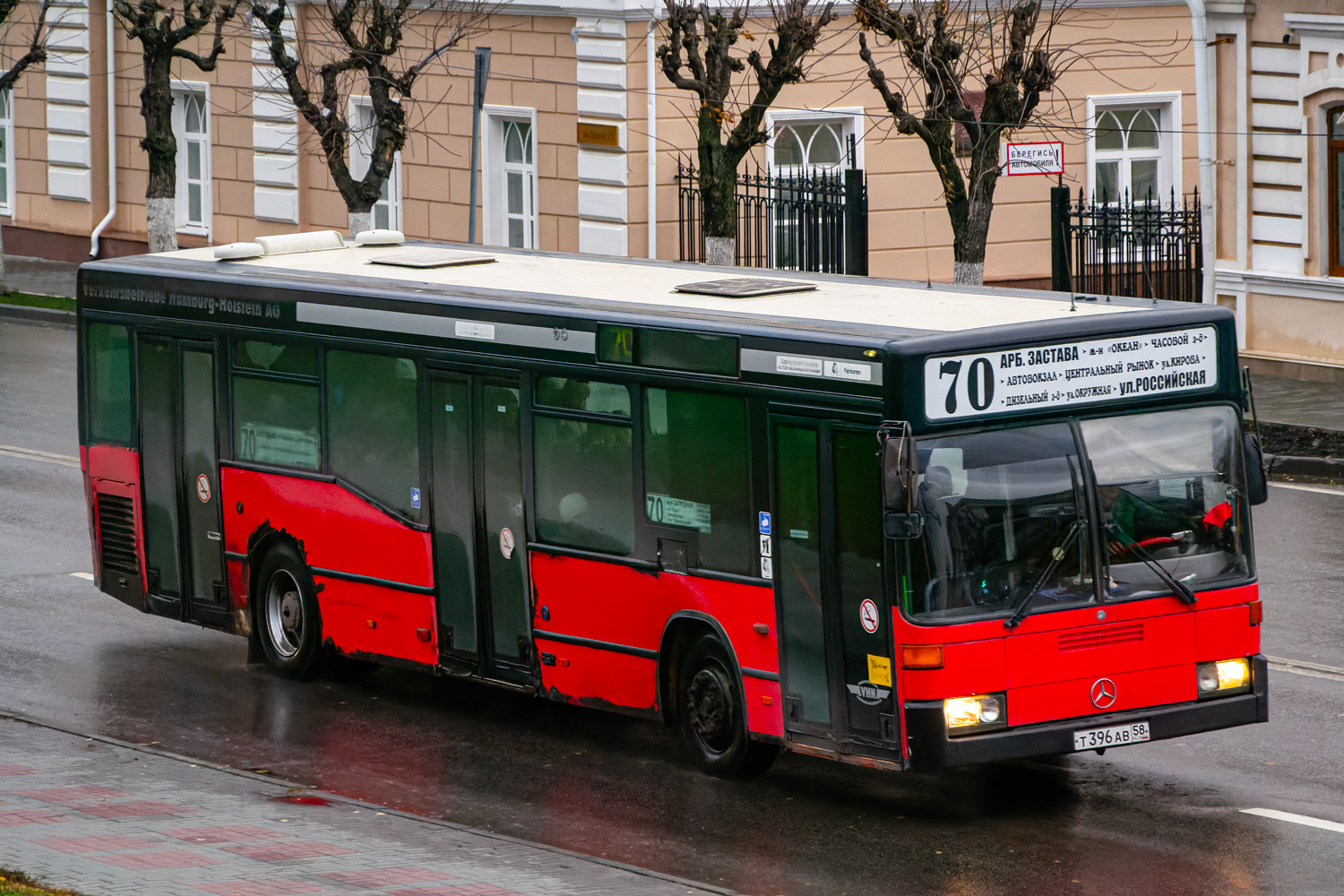 Пензенская область, Mercedes-Benz O405N2 № Т 396 АВ 58