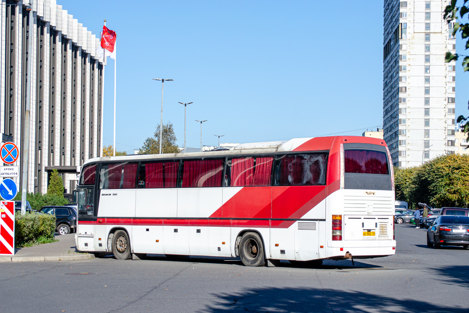Санкт-Петербург, Ikarus EAG 398.20/E98.20 № АУ 882 74