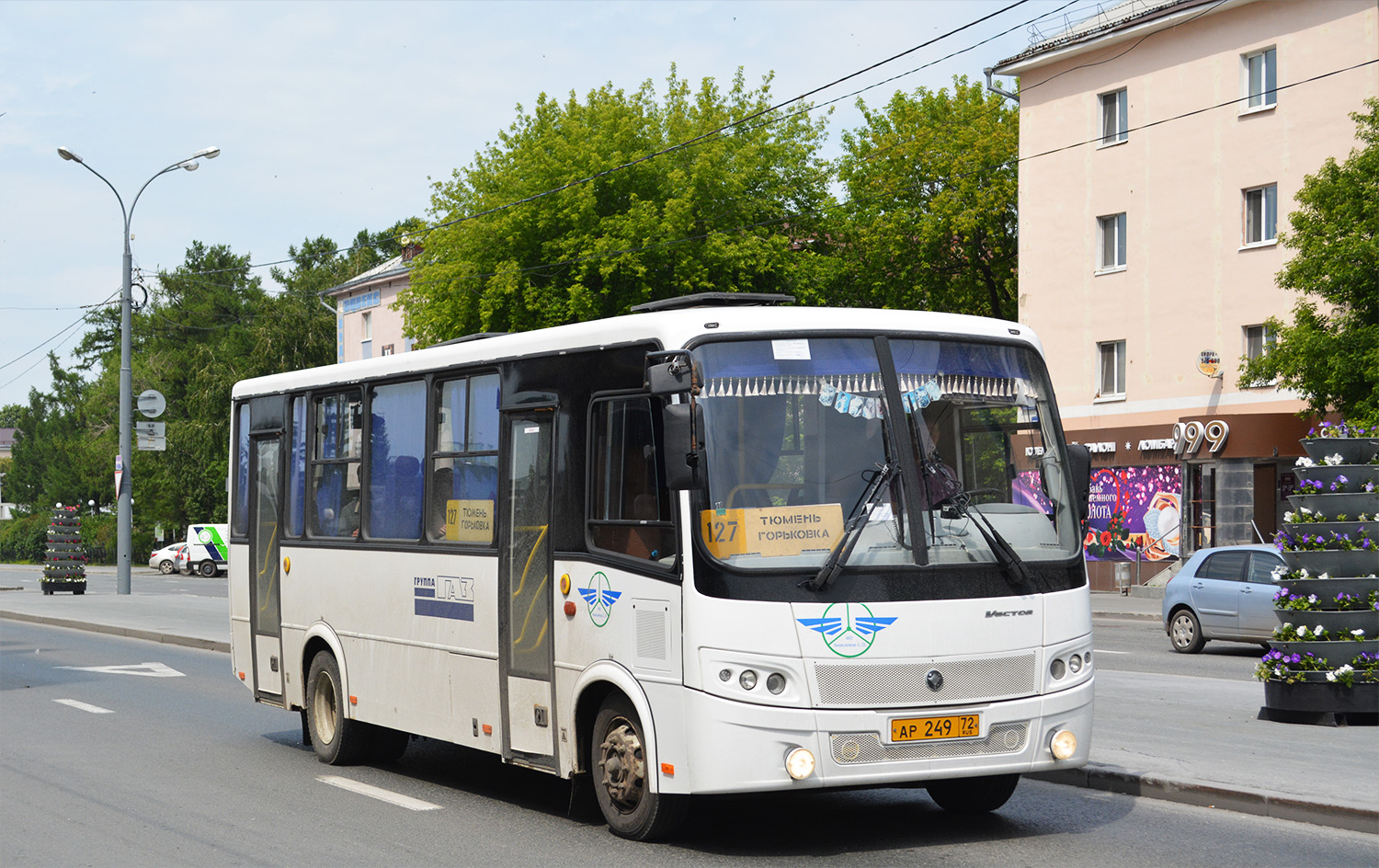 Тюменская область, ПАЗ-320412-05 "Вектор" № АР 249 72