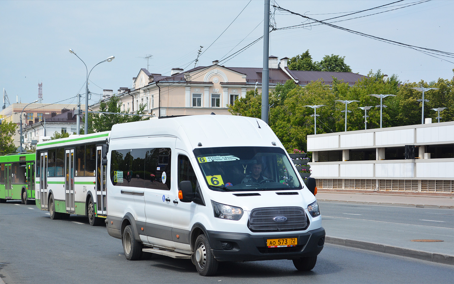 Тюменская область, Ford Transit FBD [RUS] (Z6F.ESG.) № АО 573 72