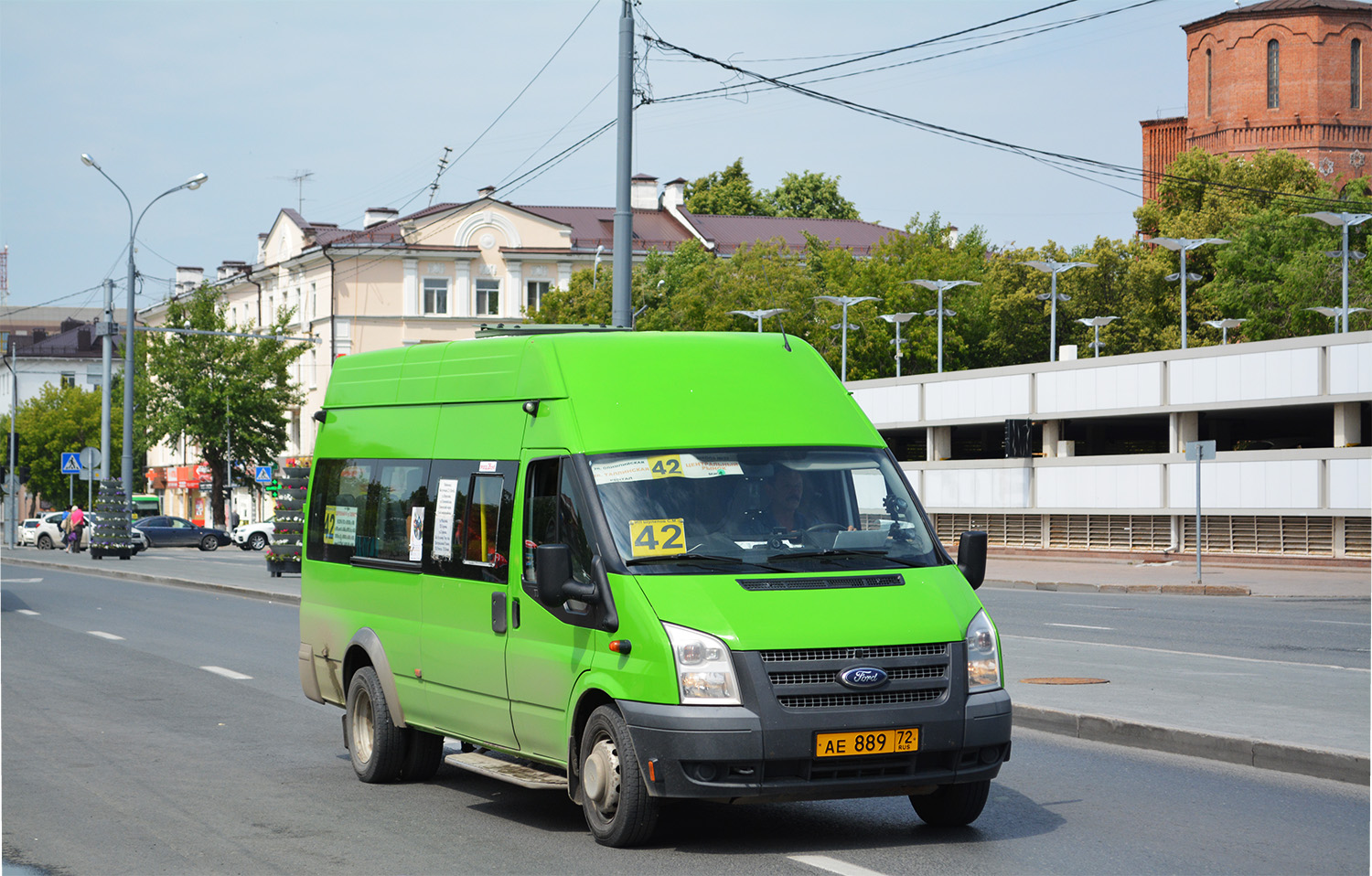 Тюменская область, Нижегородец-222709  (Ford Transit) № АЕ 889 72