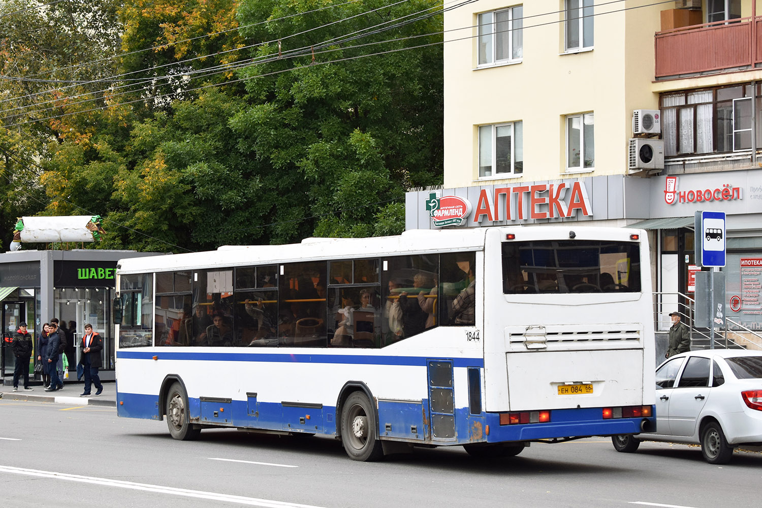 Sverdlovsk region, NefAZ-5299-20-32 Nr. 1844