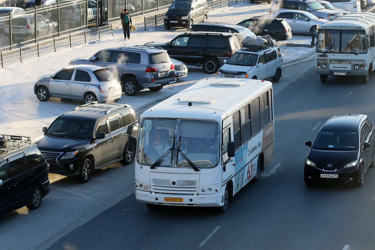 Саха (Якутия), ПАЗ-320302-08 № КМ 417 14